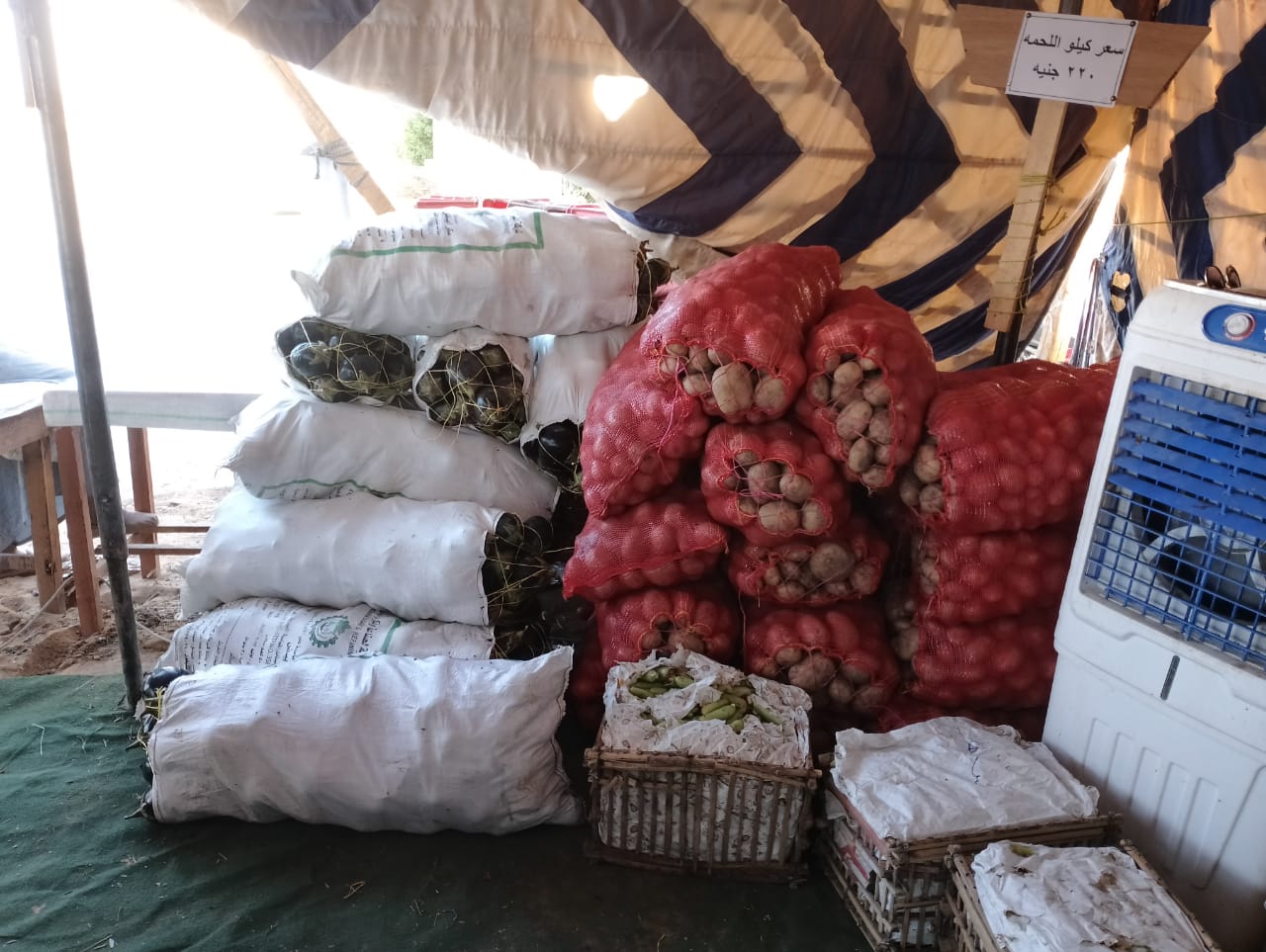 محلية الداخلة توفر بعض الخضروات الأساسية بأسعار مخفضة للمواطنين