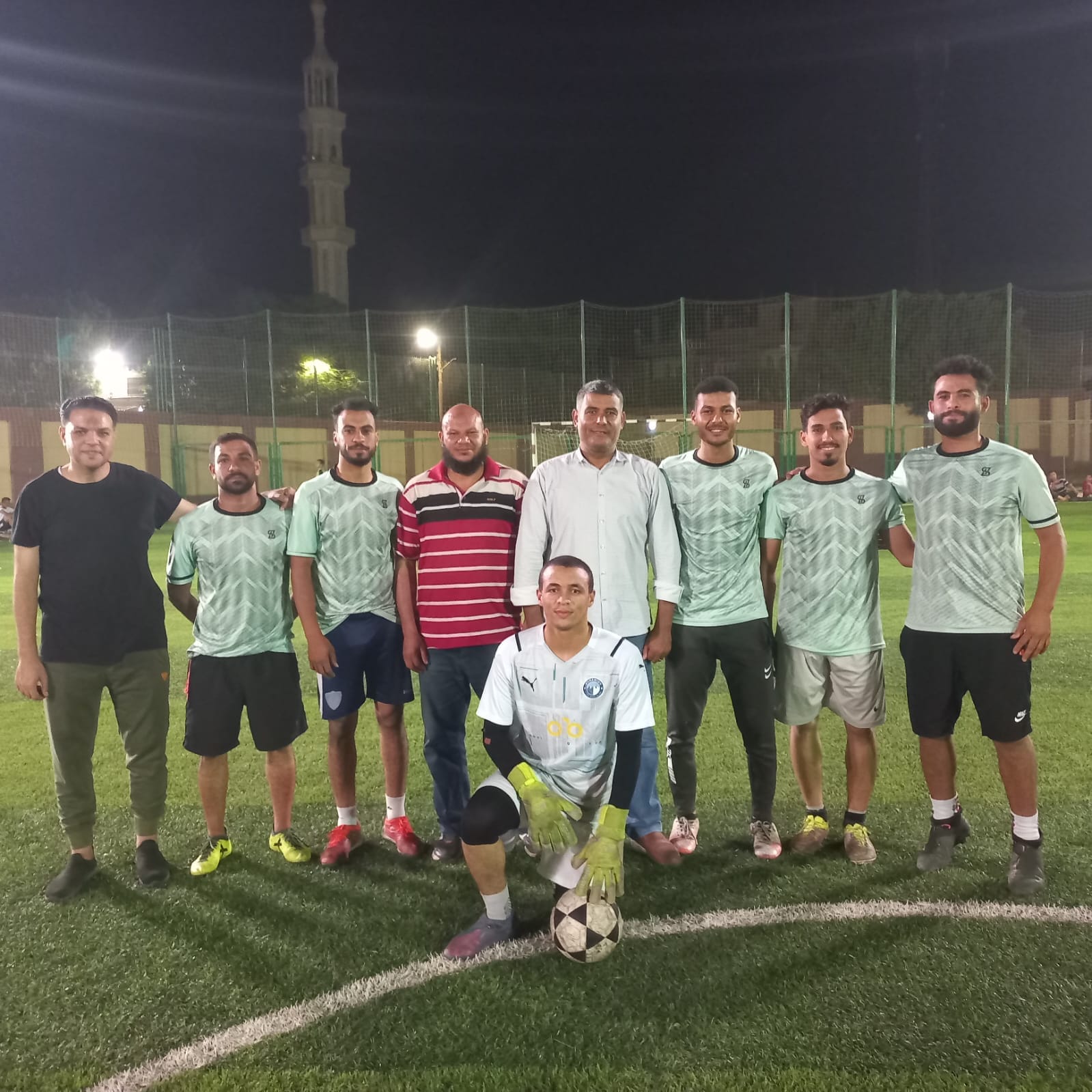 دوري خماسي قدم للشباب بمركز شباب جرف سرحان ضمن مبادرة صيف شبابنا