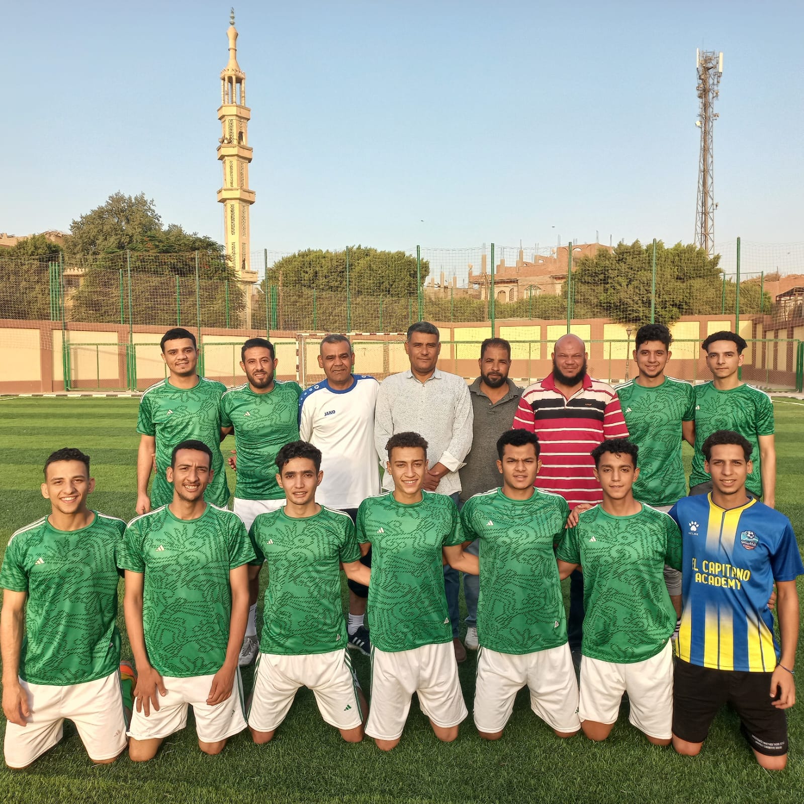 دوري خماسي قدم للشباب بمركز شباب جرف سرحان ضمن مبادرة صيف شبابنا