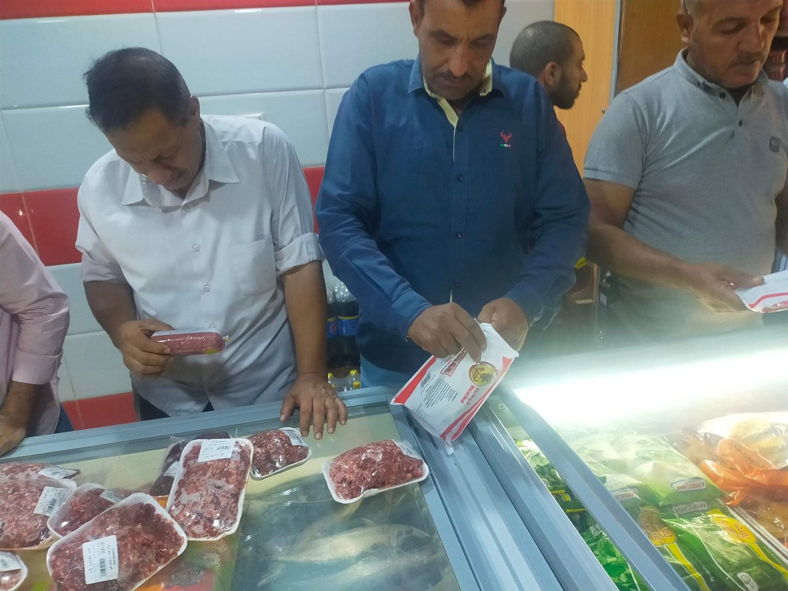 ضبط 40 كيلو كبدة غير صالحة للاستخدام وتحرير 28 محضر متنوع بالفتح