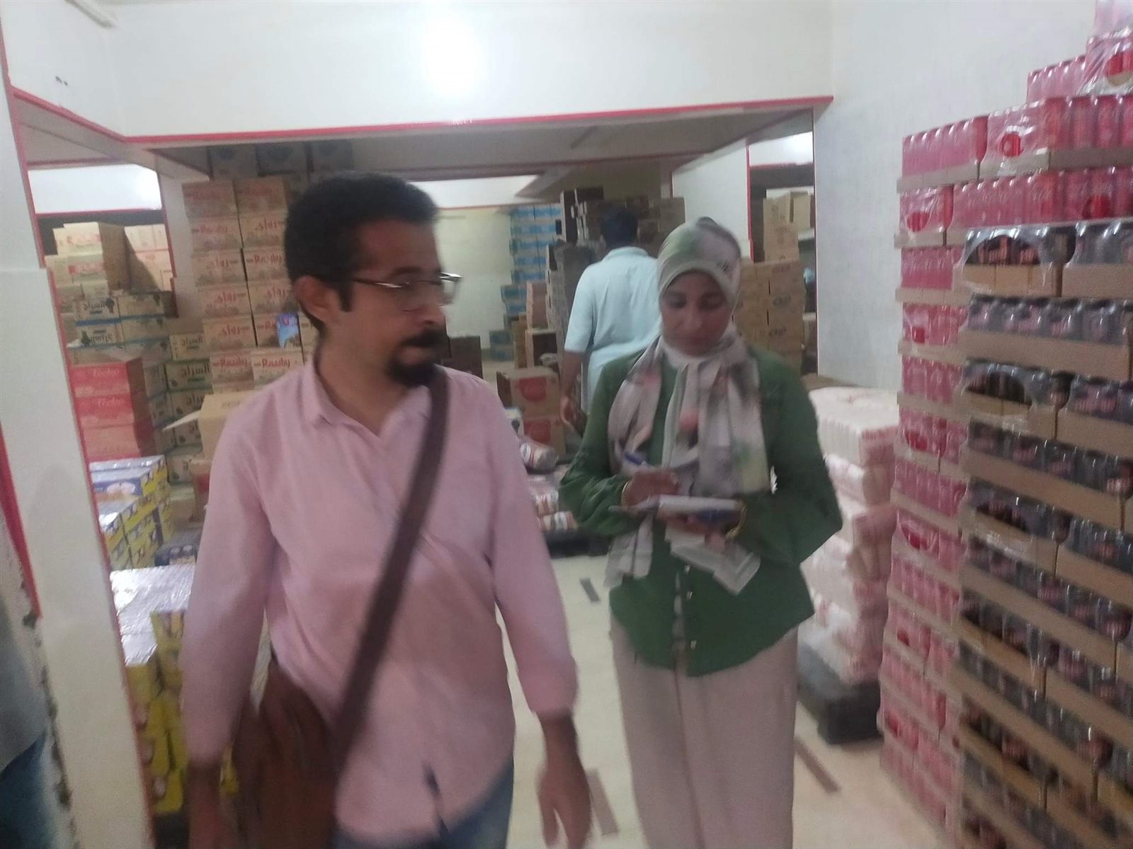 ضبط 40 كيلو كبدة غير صالحة للاستخدام وتحرير 28 محضر متنوع بالفتح