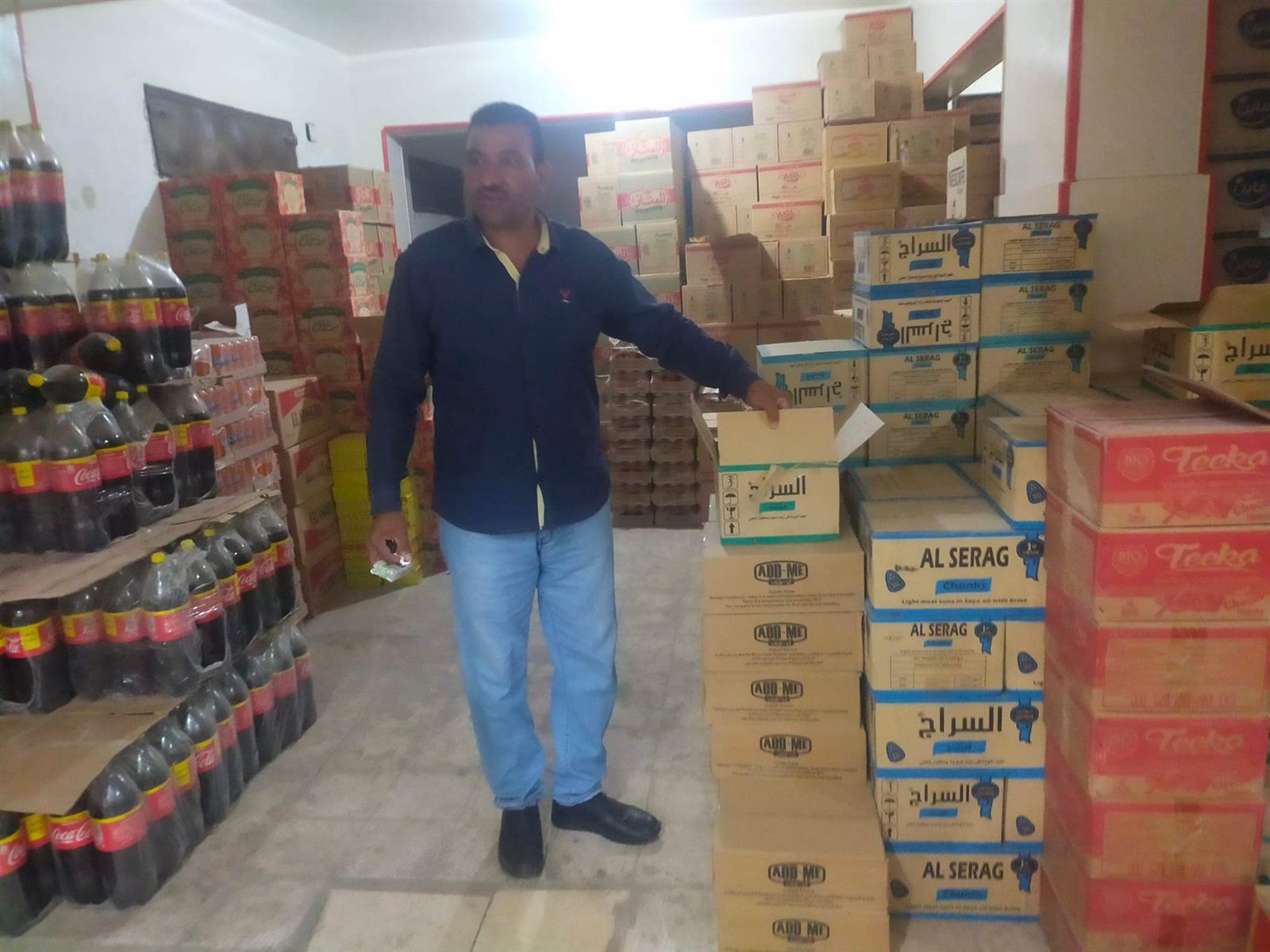 ضبط 40 كيلو كبدة غير صالحة للاستخدام وتحرير 28 محضر متنوع بالفتح