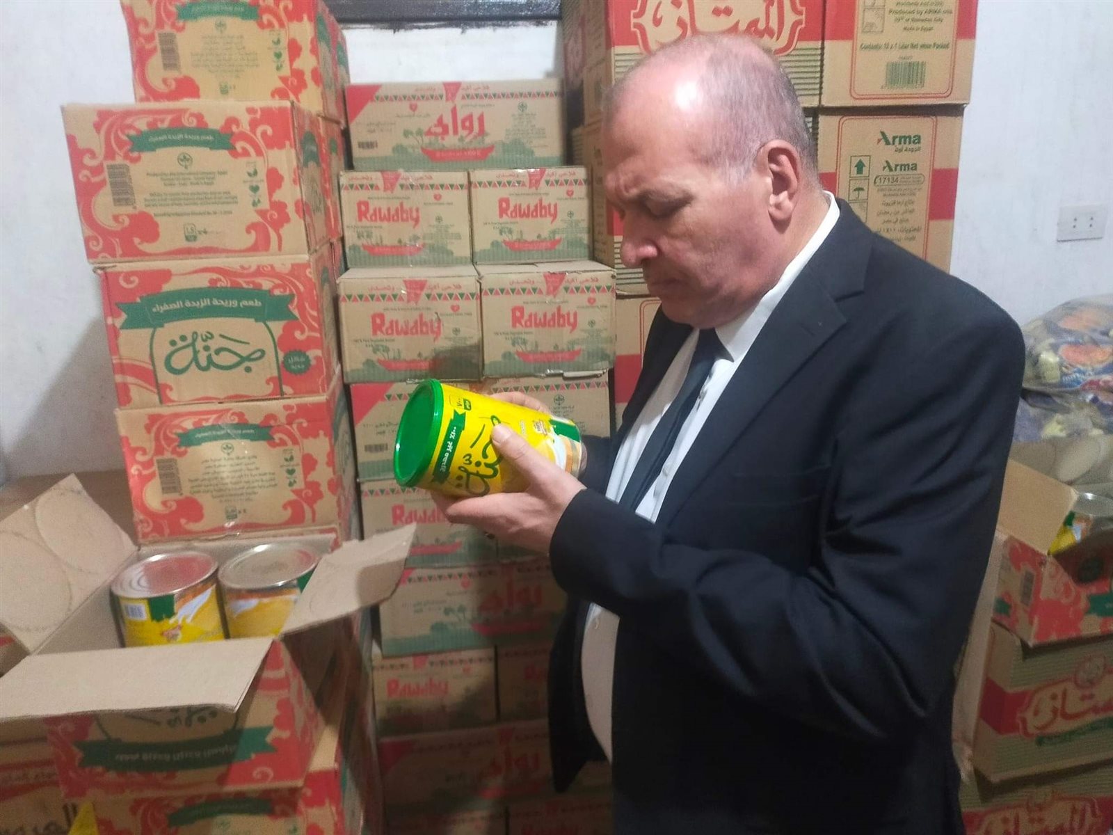 ضبط 40 كيلو كبدة غير صالحة للاستخدام وتحرير 28 محضر متنوع بالفتح