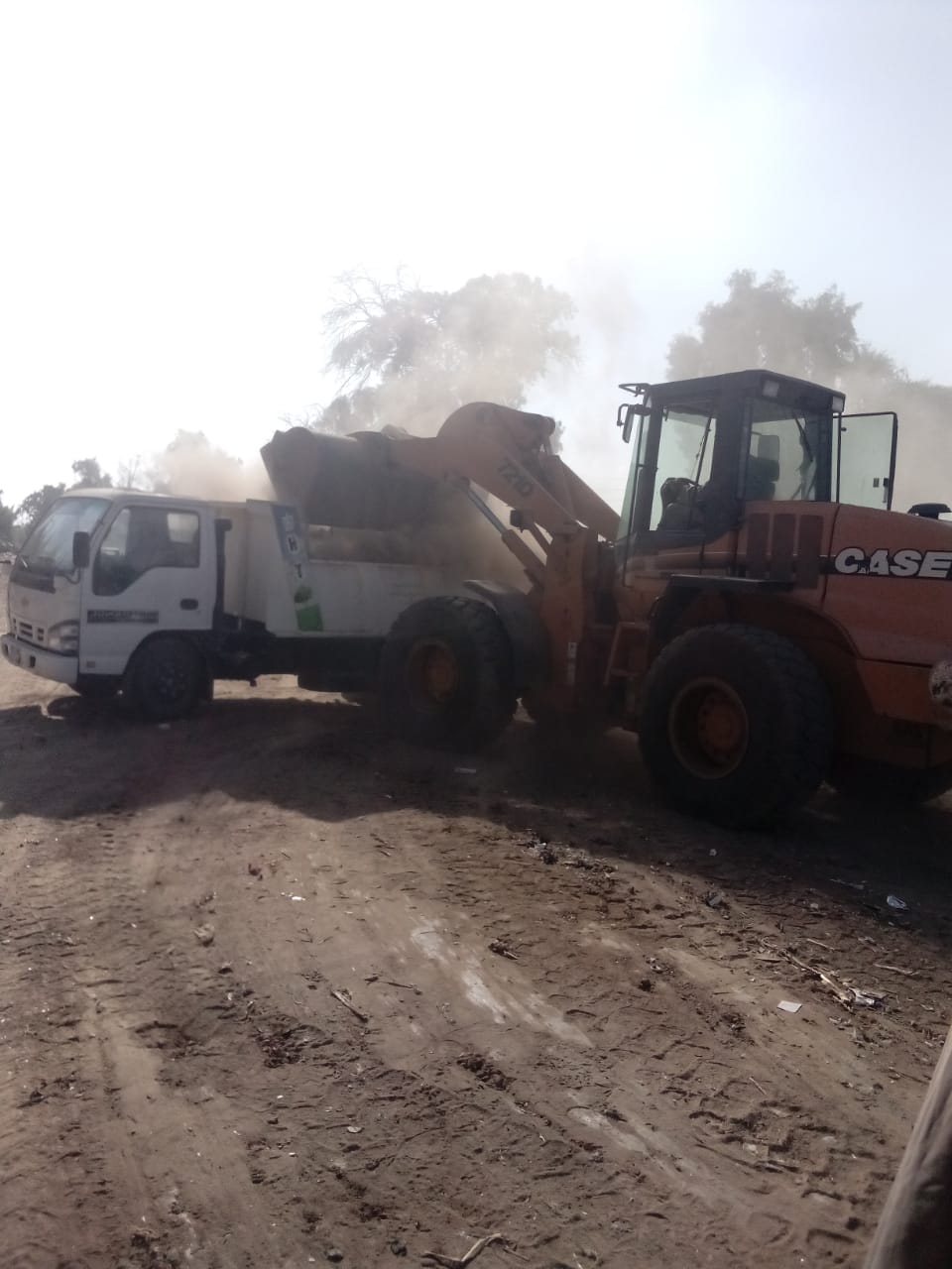 حملة لرفع كفاءة النظافة والتخلص من الاشغالات في شوارع قرى الكودية بديروط