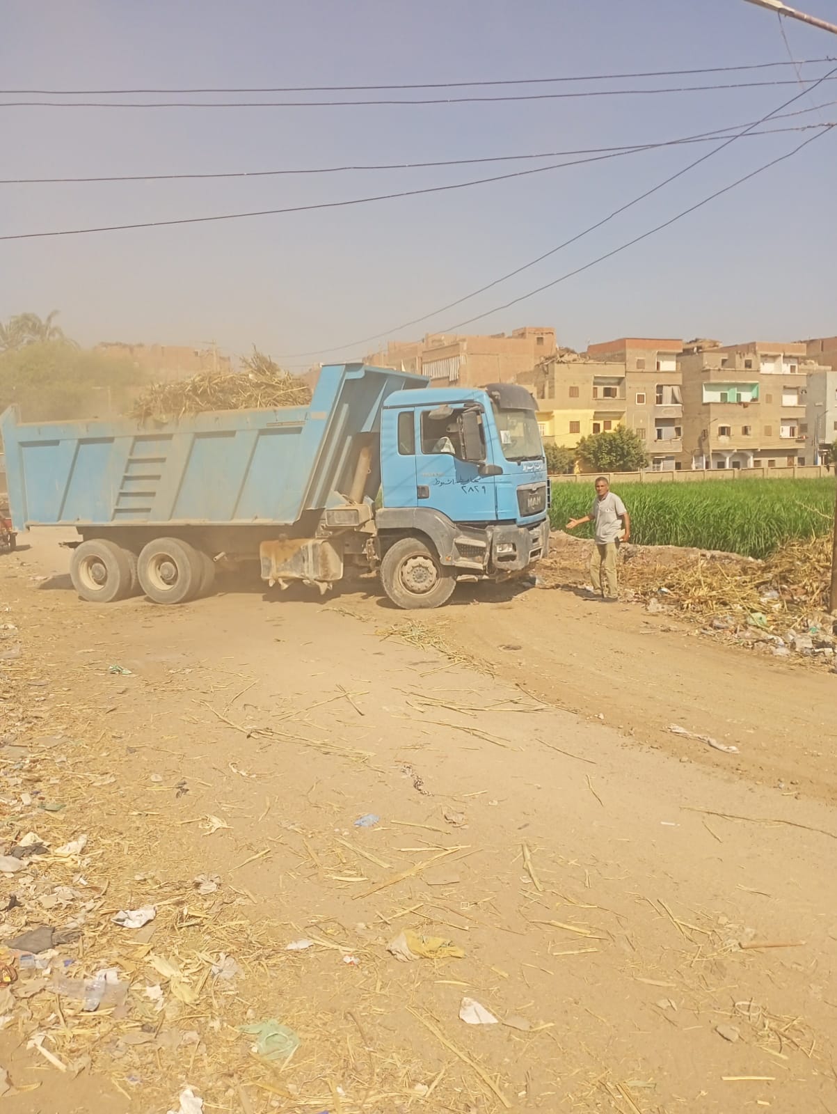 حملة مكبرة لتحسين خدمات النظافة والاشغالات في شوارع وقري مركز ومدينة ديروط