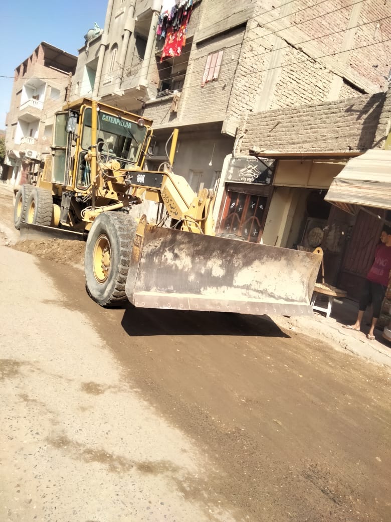 حملة مكبرة لتحسين خدمات النظافة والاشغالات في شوارع وقري مركز ومدينة ديروط