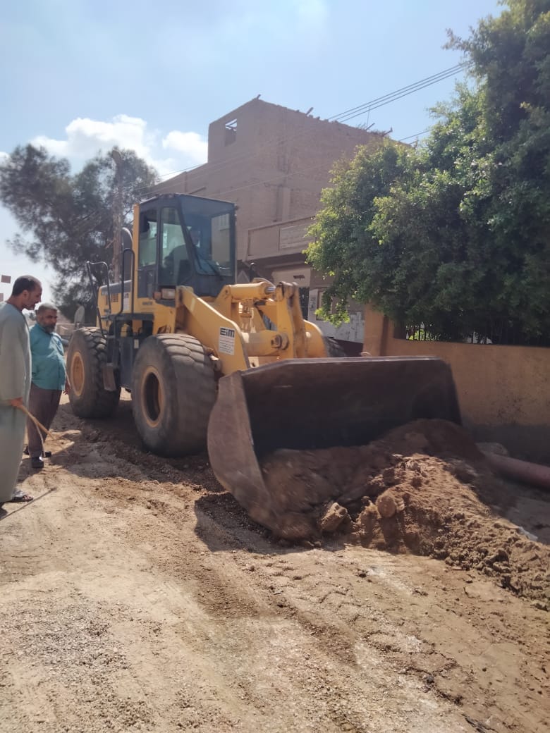 حملة مكبرة لتحسين خدمات النظافة والاشغالات في شوارع وقري مركز ومدينة ديروط