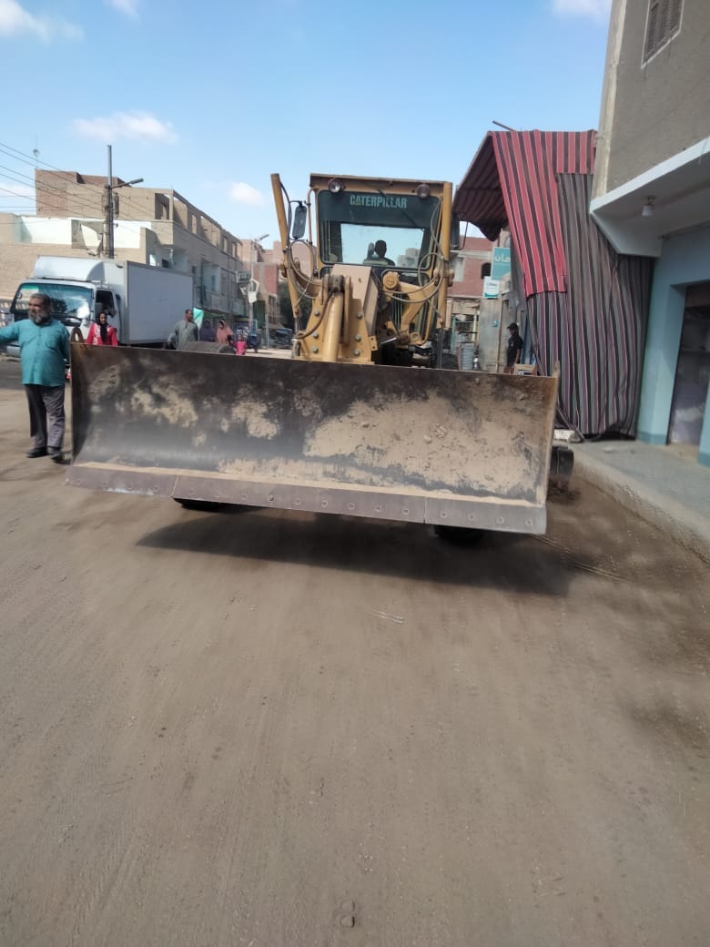 حملة مكبرة لتحسين خدمات النظافة والاشغالات في شوارع وقري مركز ومدينة ديروط