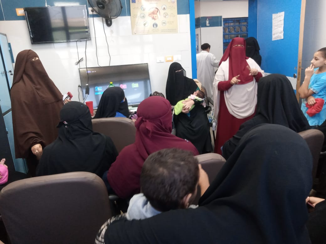 اليوم حملة تنظيم الاسرة تصل قرية الكوديه وتنظم معرض للسيدات بنادي المراة