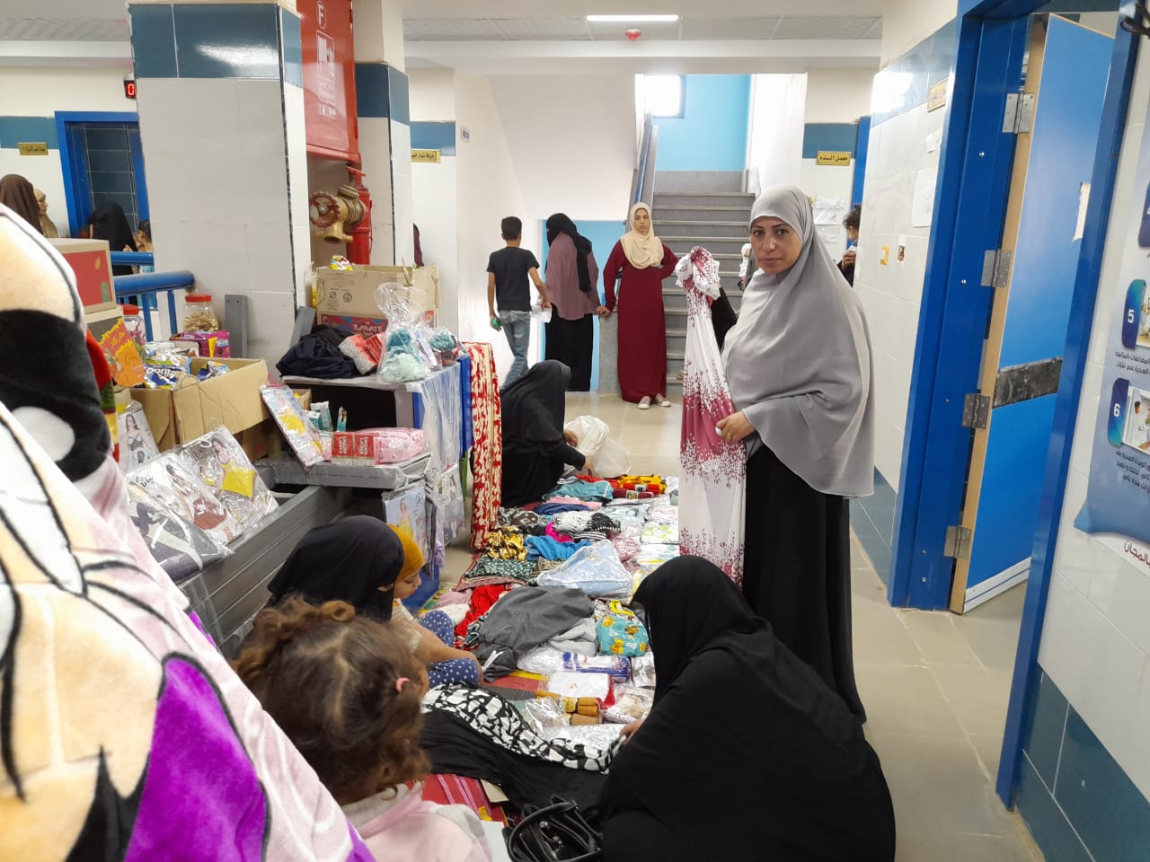 اليوم حملة تنظيم الاسرة تصل قرية الكوديه وتنظم معرض للسيدات بنادي المراة