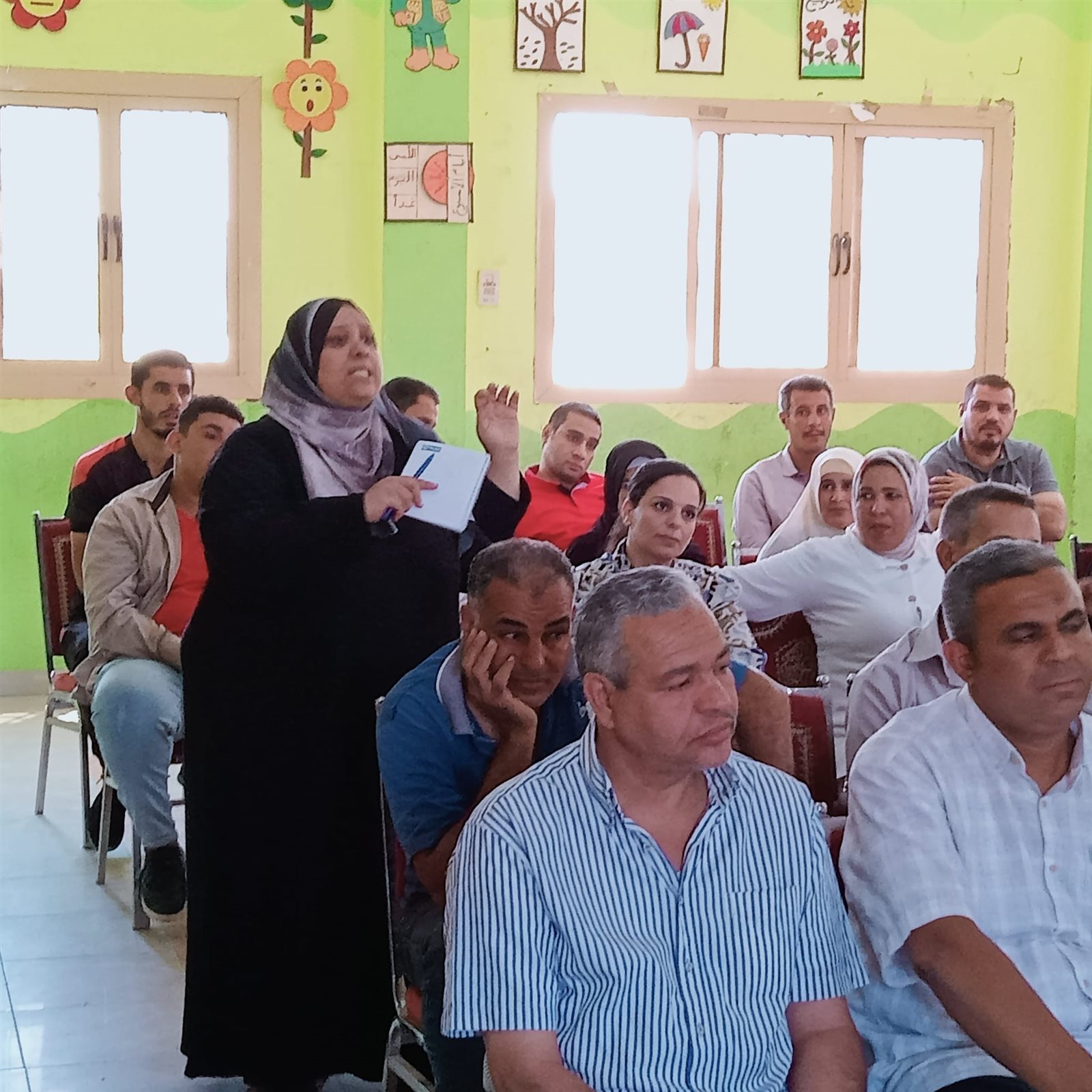 الدورة التنشيطية الثانية لمسؤولي البرلمان ومشرفي الشعب البرلمانية لإدارات الغنايم وصدفا وابوتيج