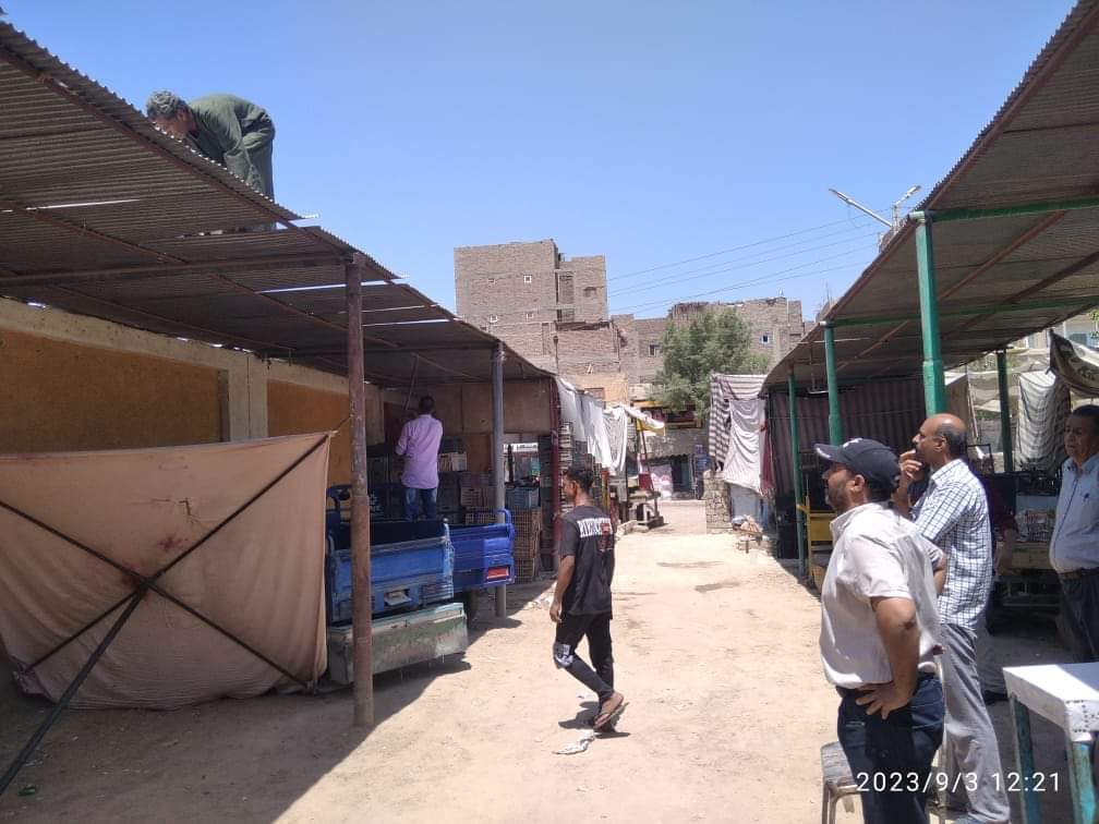 رئيس مركز ومدينة الغنايم ينفذ حملة إشغالات مكبرة بشوارع مدينة الغنايم