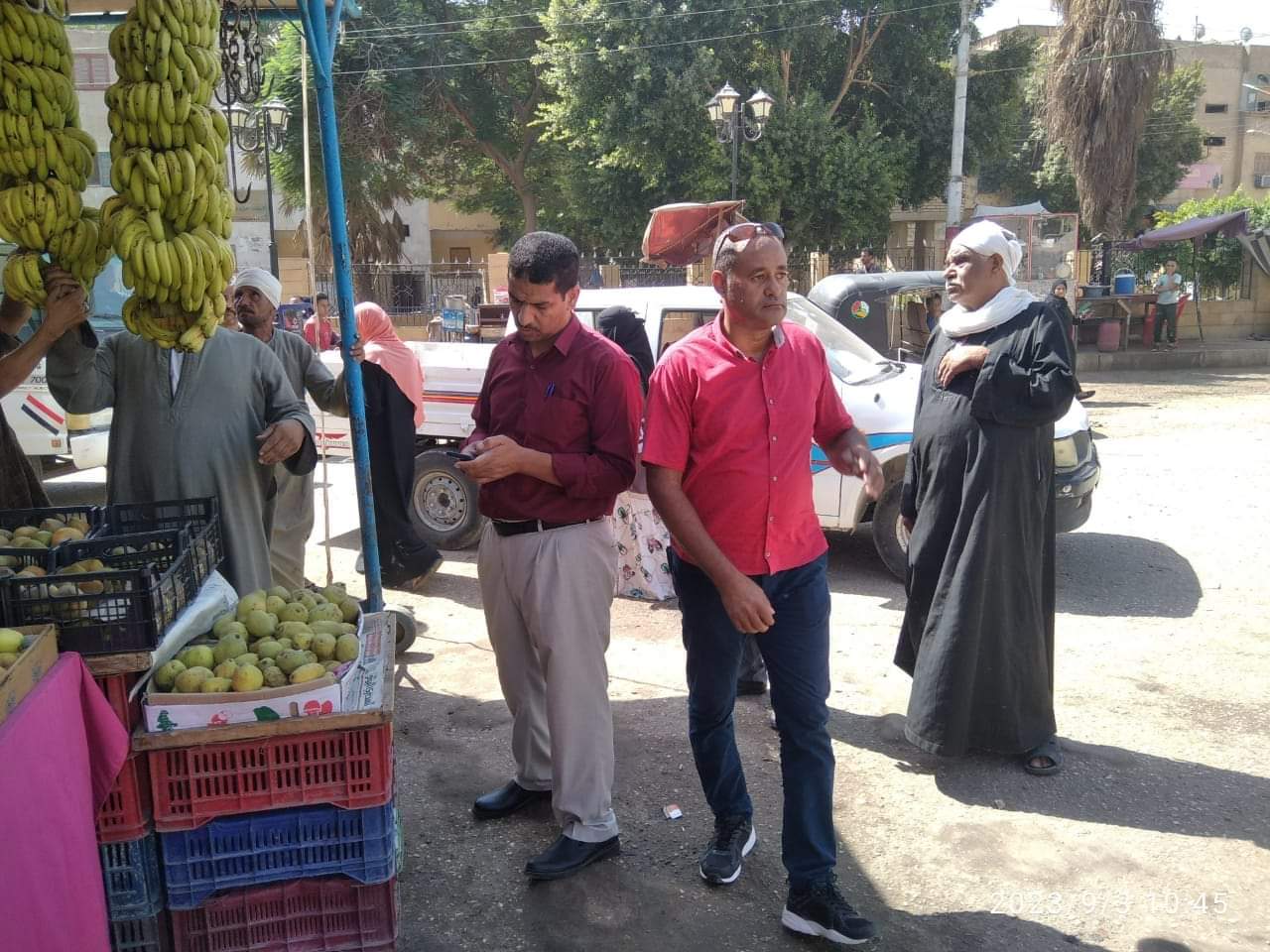 رئيس مركز ومدينة الغنايم ينفذ حملة إشغالات مكبرة بشوارع مدينة الغنايم