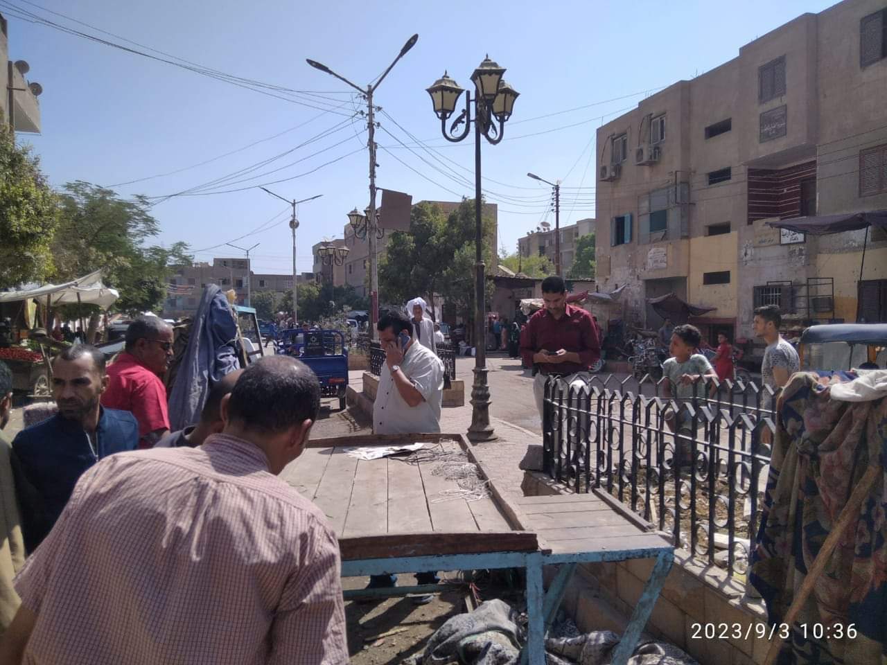 رئيس مركز ومدينة الغنايم ينفذ حملة إشغالات مكبرة بشوارع مدينة الغنايم