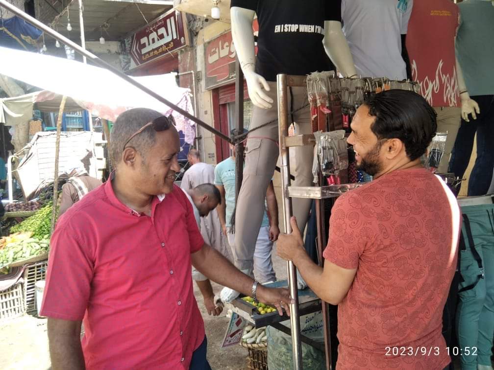 رئيس مركز ومدينة الغنايم ينفذ حملة إشغالات مكبرة بشوارع مدينة الغنايم