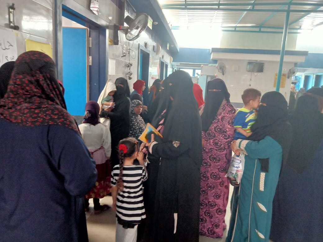 ندوة توعوية حول الصحة الإنجابية وتنظيم الأسرة والكشف المجاني لنساء قرية عواجة