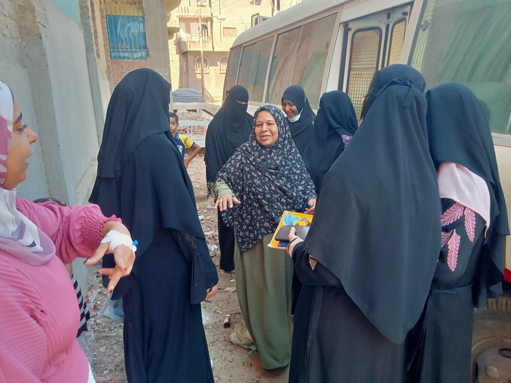 ندوة توعوية حول الصحة الإنجابية وتنظيم الأسرة والكشف المجاني لنساء قرية عواجة