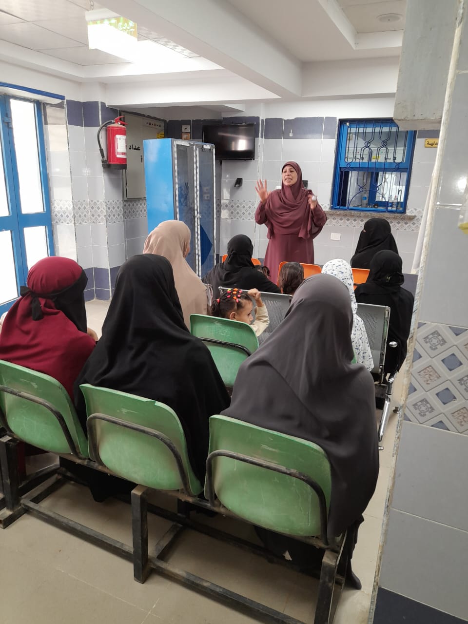 حملة توعية  بوسائل تنظيم الأسرة وتوفير الأدوية المجانية في قرية المناشي بديروط