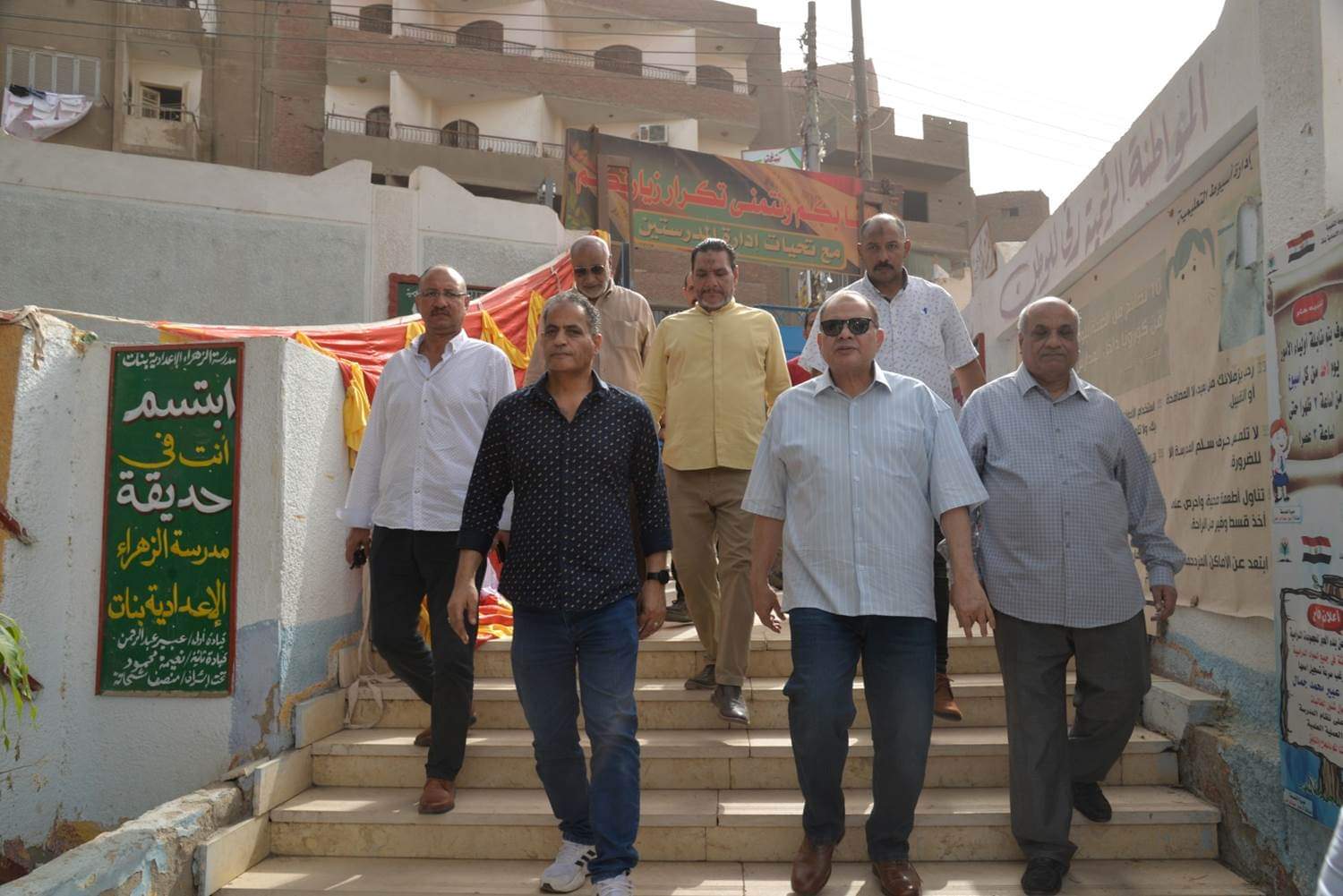محافظ أسيوط يتفقد الاستعدادات النهائية لإستقبال العام الدراسي الجديد