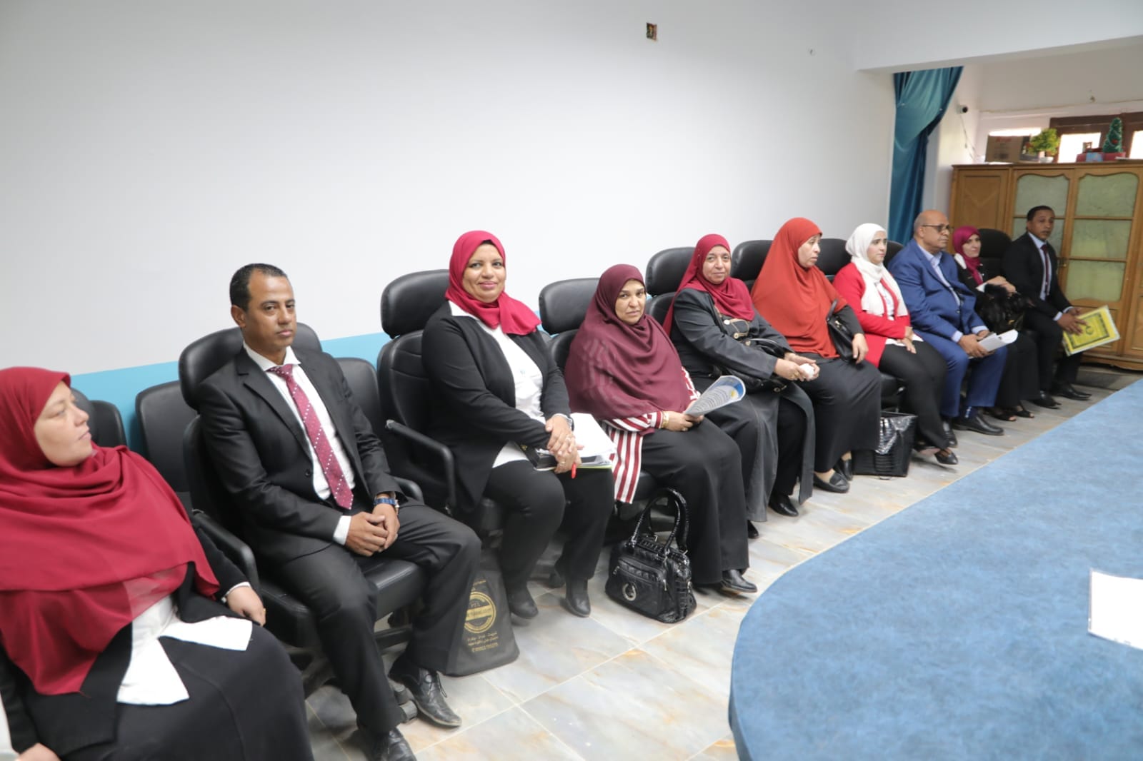 وكيل تعليم الوادي الجديد يترأس لجنة المقابلات الشخصية للمتقدمين لشغل الوظائف الإشرافية