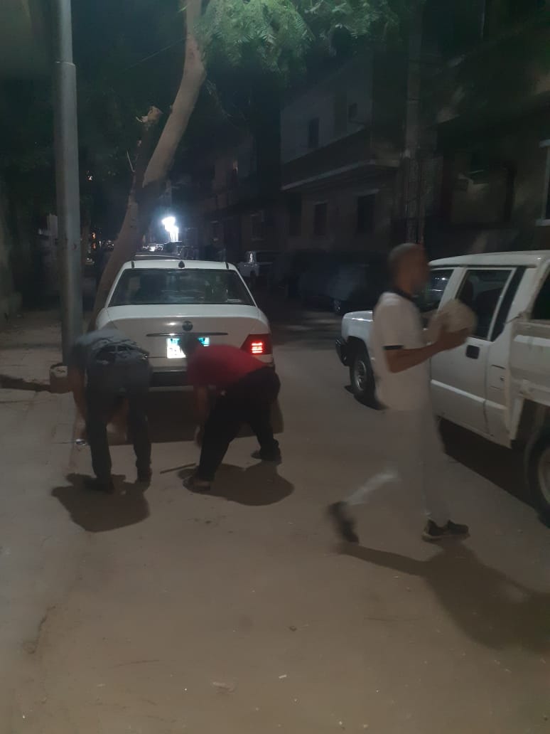 حملة مكبرة لازالة الاشغالات تجوب شوارع حي شرق اسيوط