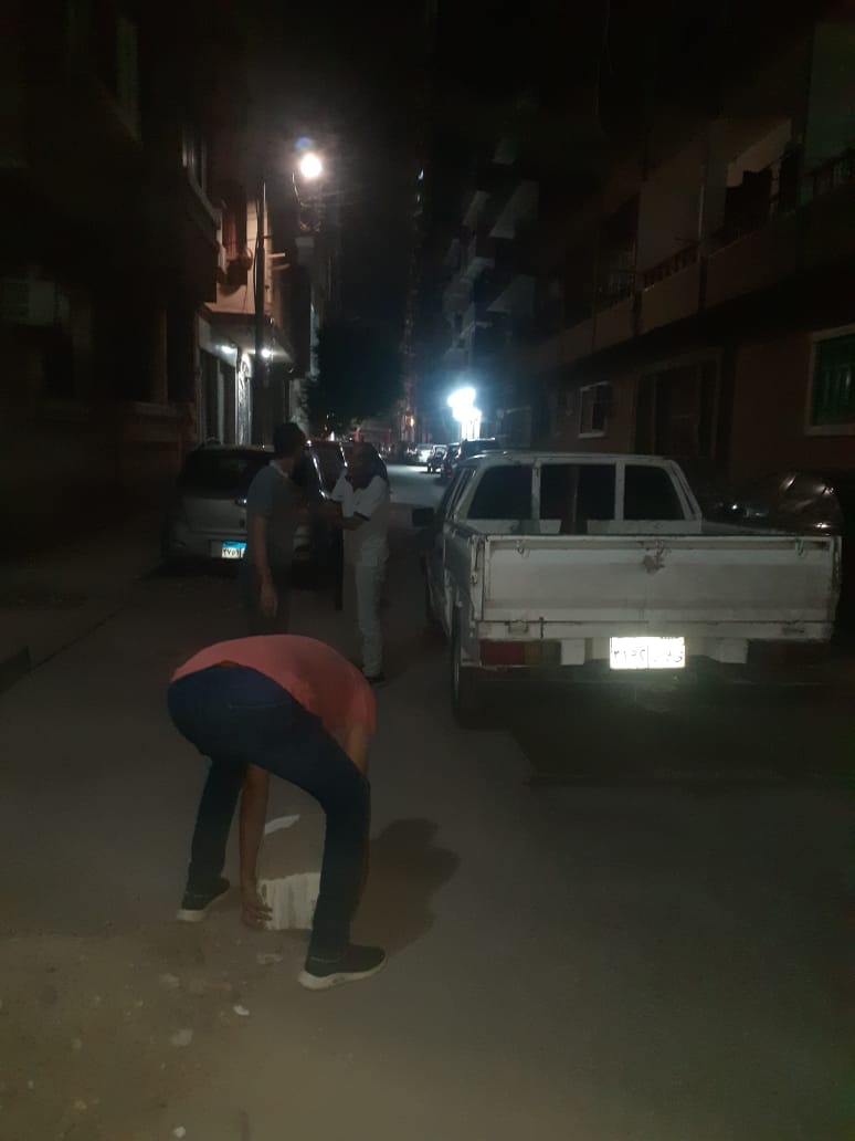 حملة مكبرة لازالة الاشغالات تجوب شوارع حي شرق اسيوط