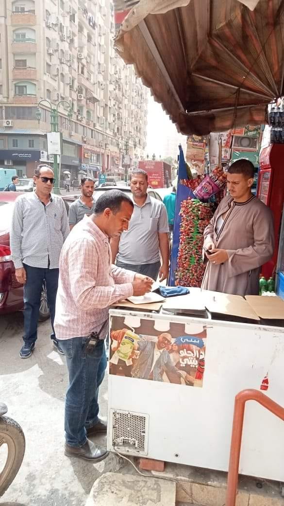 حملة مكبرة لازالة الاشغالات تجوب شوارع حي شرق اسيوط