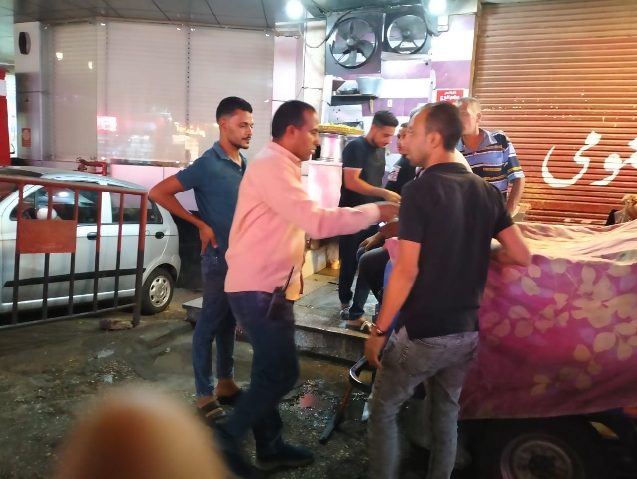 حملة مكبرة لازالة الاشغالات تجوب شوارع حي شرق اسيوط