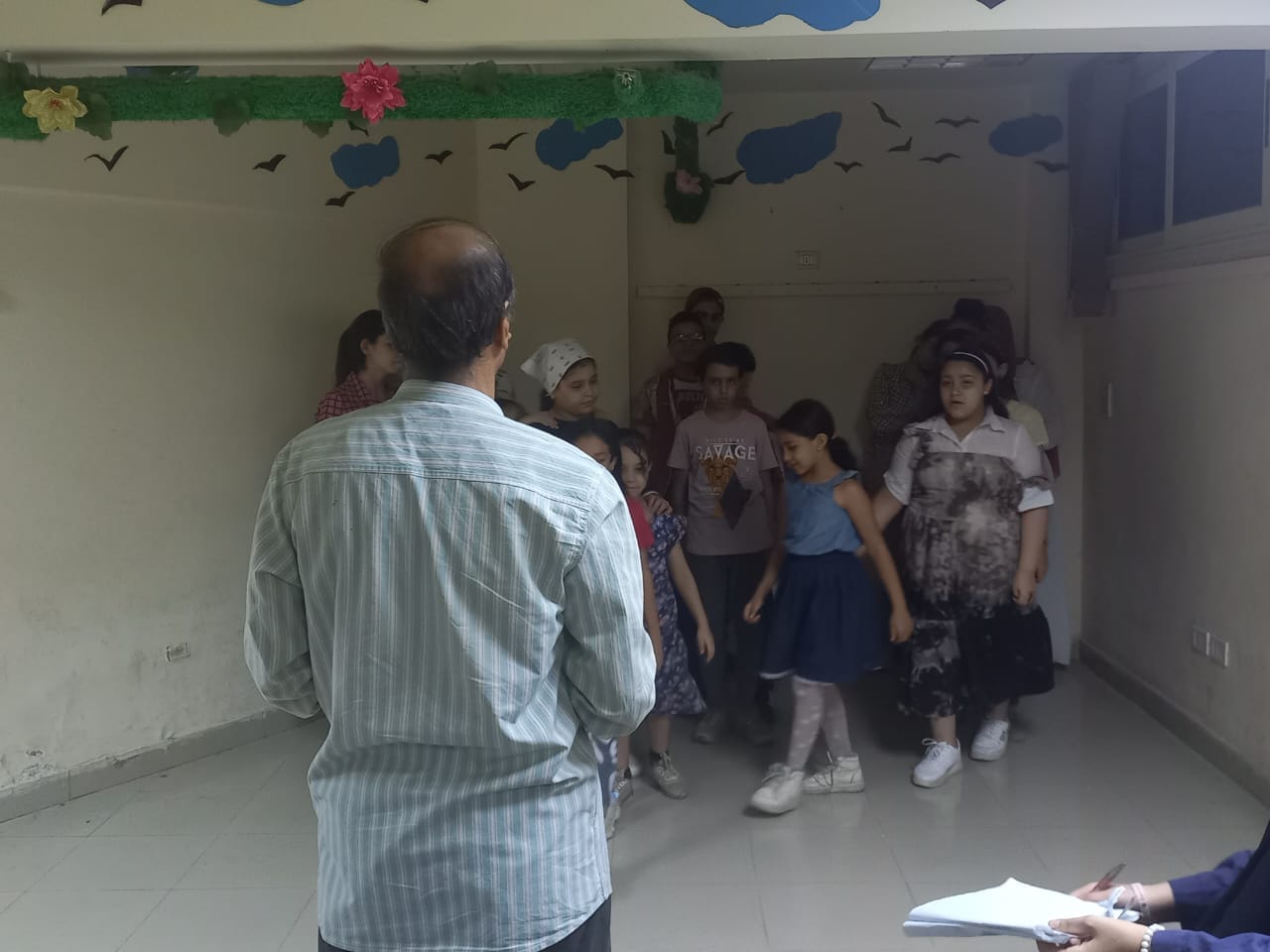 ورشة عمل عن مبادئ المسرح والأداء التمثيلي الحركي للأطفال بقصر ثقافة اسيوط