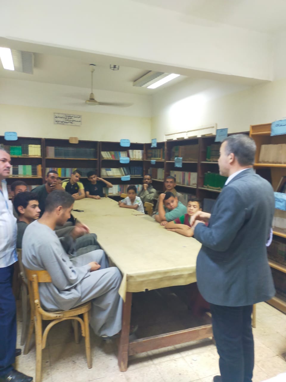 التدخين بداية الادمان .. مبادرة توعوية من بيت ثقافة النخيلة 