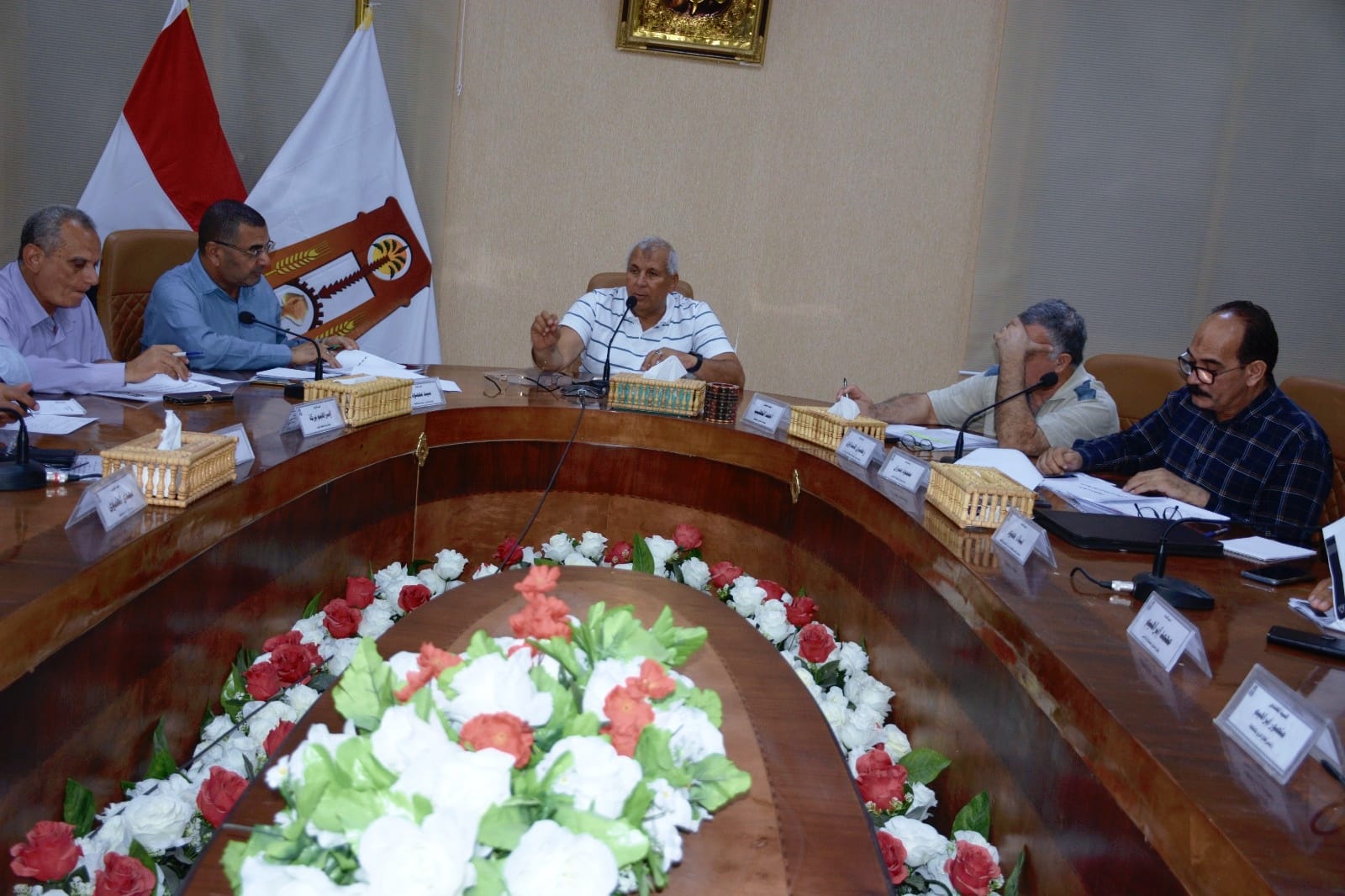 محافظ الوادي الجديد عدم تمليك الأراضي الزراعية بالحيز العمراني وإعادة حصر الأراضي