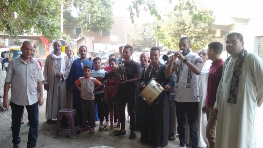 عرض فني لفرقة بيت ثقافة القوصية للآلات الشعبية ينال إعجاب الجمهور