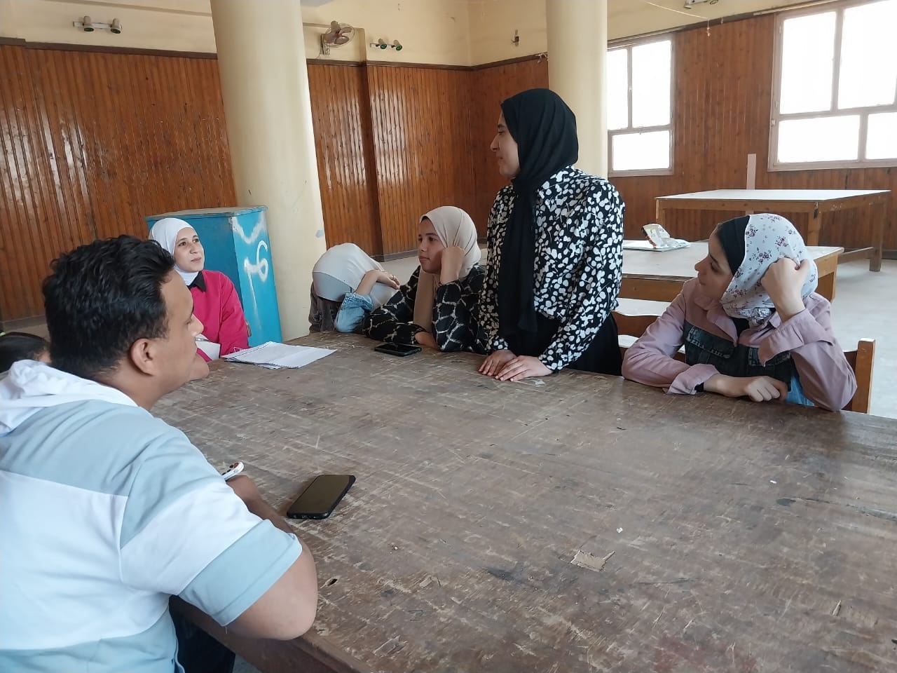 انشطة الغناء والموسيقى تواصل فعاليتها بقصر ثقافة الغنايم 