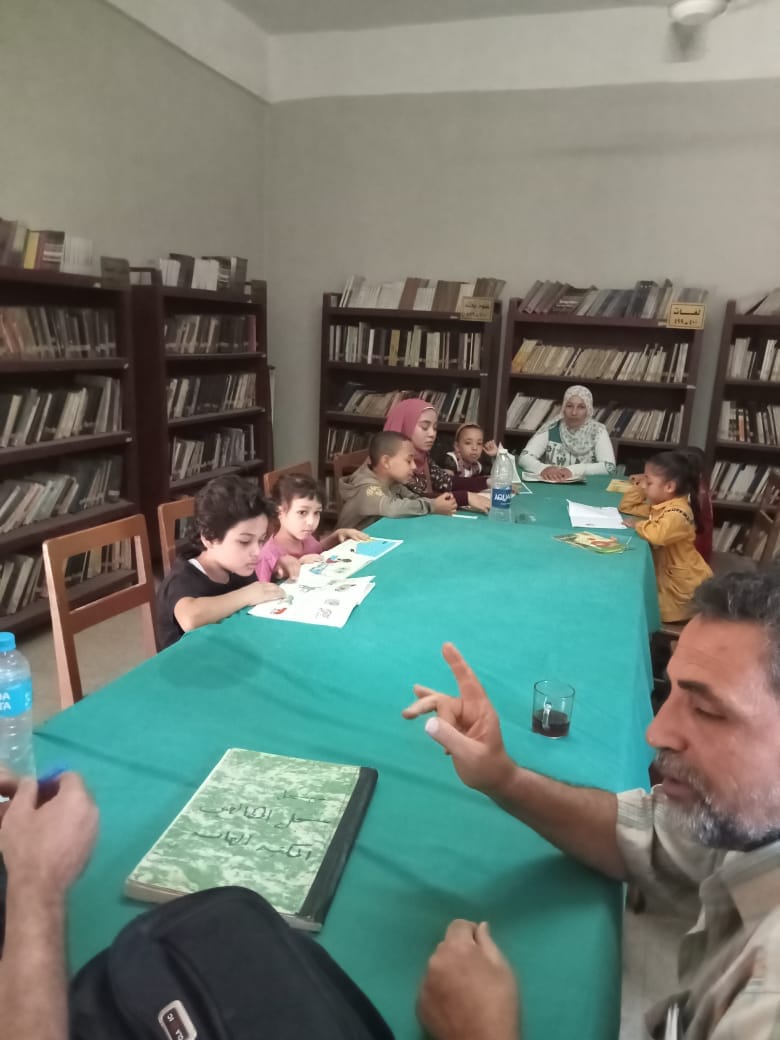 كيفية الاستعداد للعام الدراسي الجديد ورشة حكي للأطفال بثقافة مير