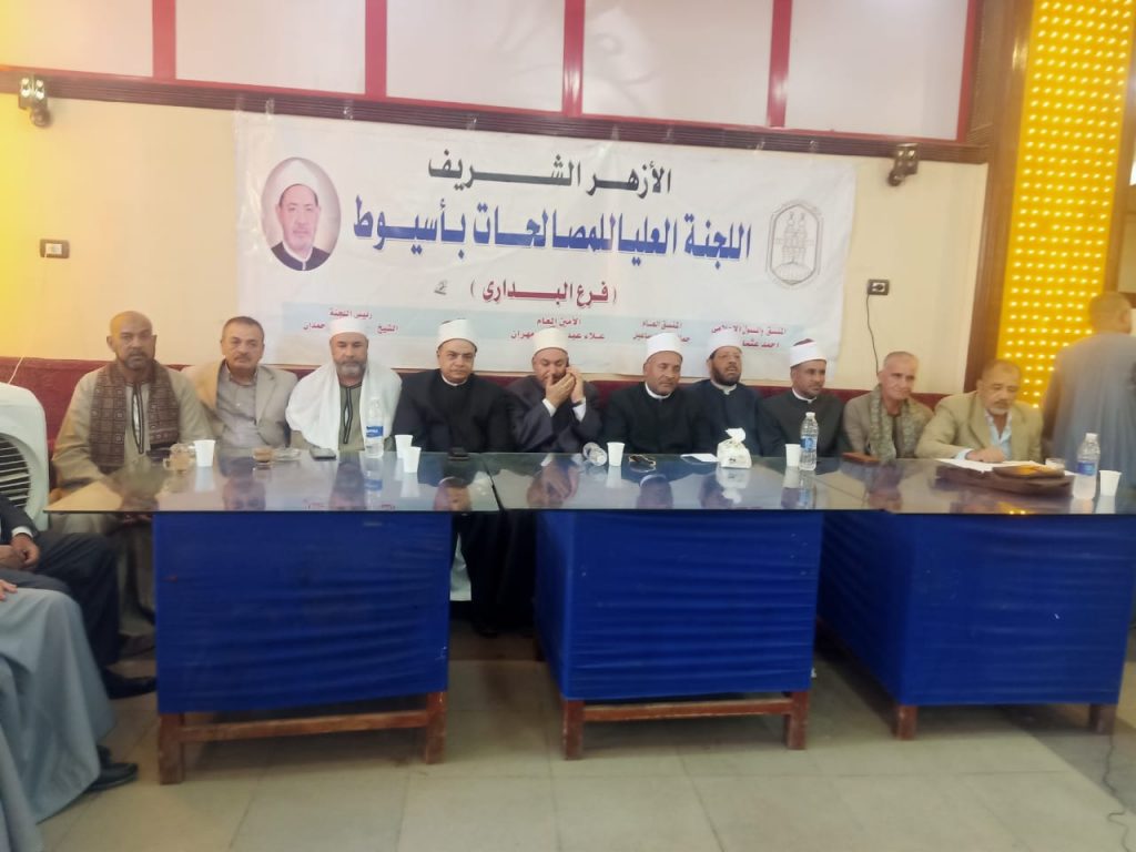 لجان المصالحات تنهي ثأر استمر 6 سنوات بين آل إبراهيم والحضايره بالبداري