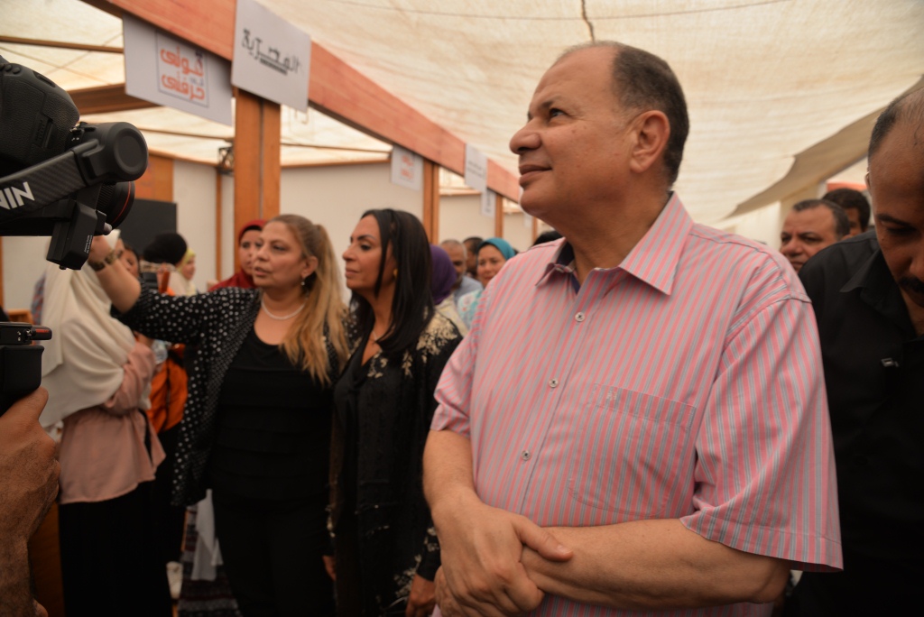 رئيسة المجلس القومي للمرأة و محافظ أسيوط يتابعان مبادرة 