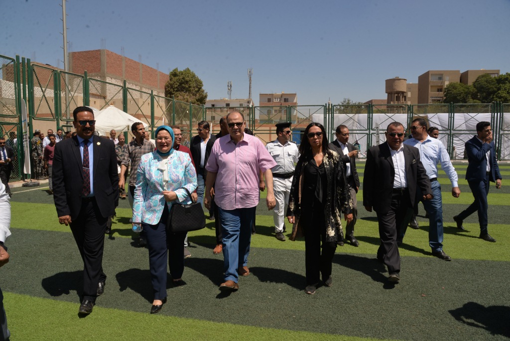 رئيسة المجلس القومي للمرأة و محافظ أسيوط يتابعان مبادرة 