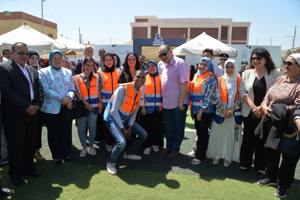 رئيسة المجلس القومي للمرأة و محافظ أسيوط يتابعان مبادرة 