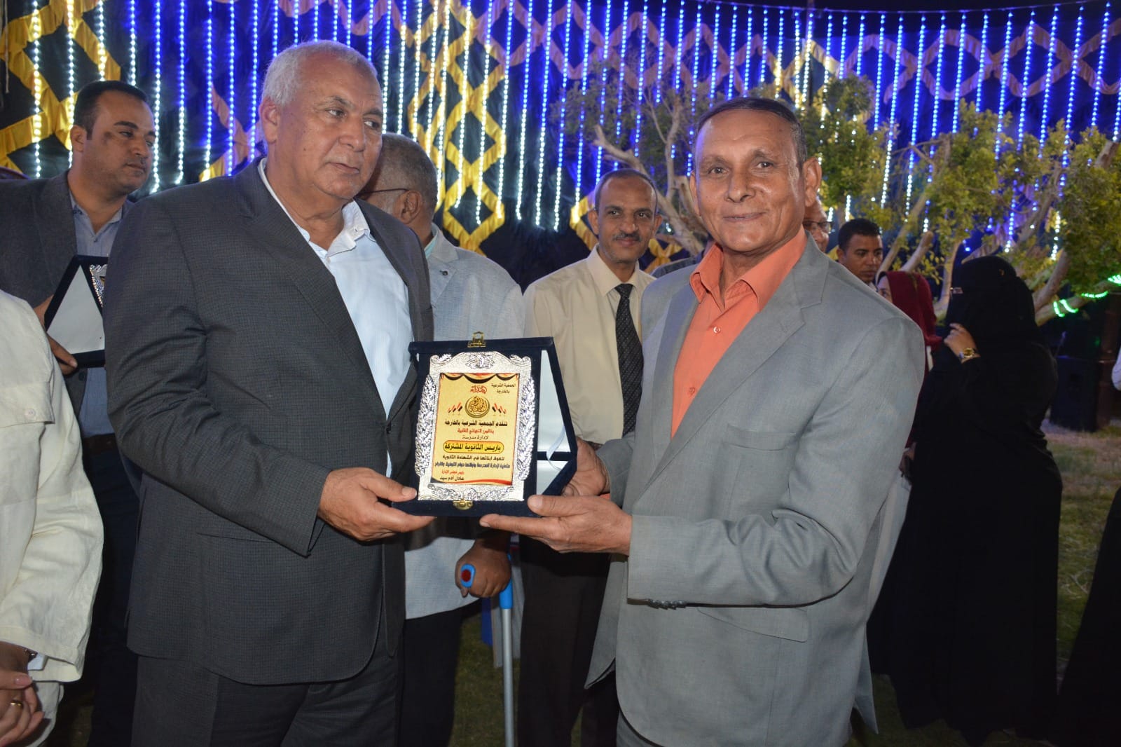 محافظ الوادي الجديد يشهد حفل الجمعية الشرعية لتكريم المتفوقين 