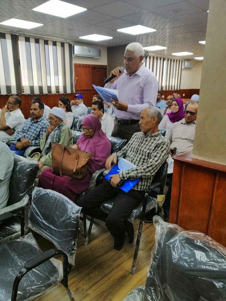 مجلس مدينة اسيوط يشارك المواطنين في وضع ومتابعة خطط المشروعات التنموية