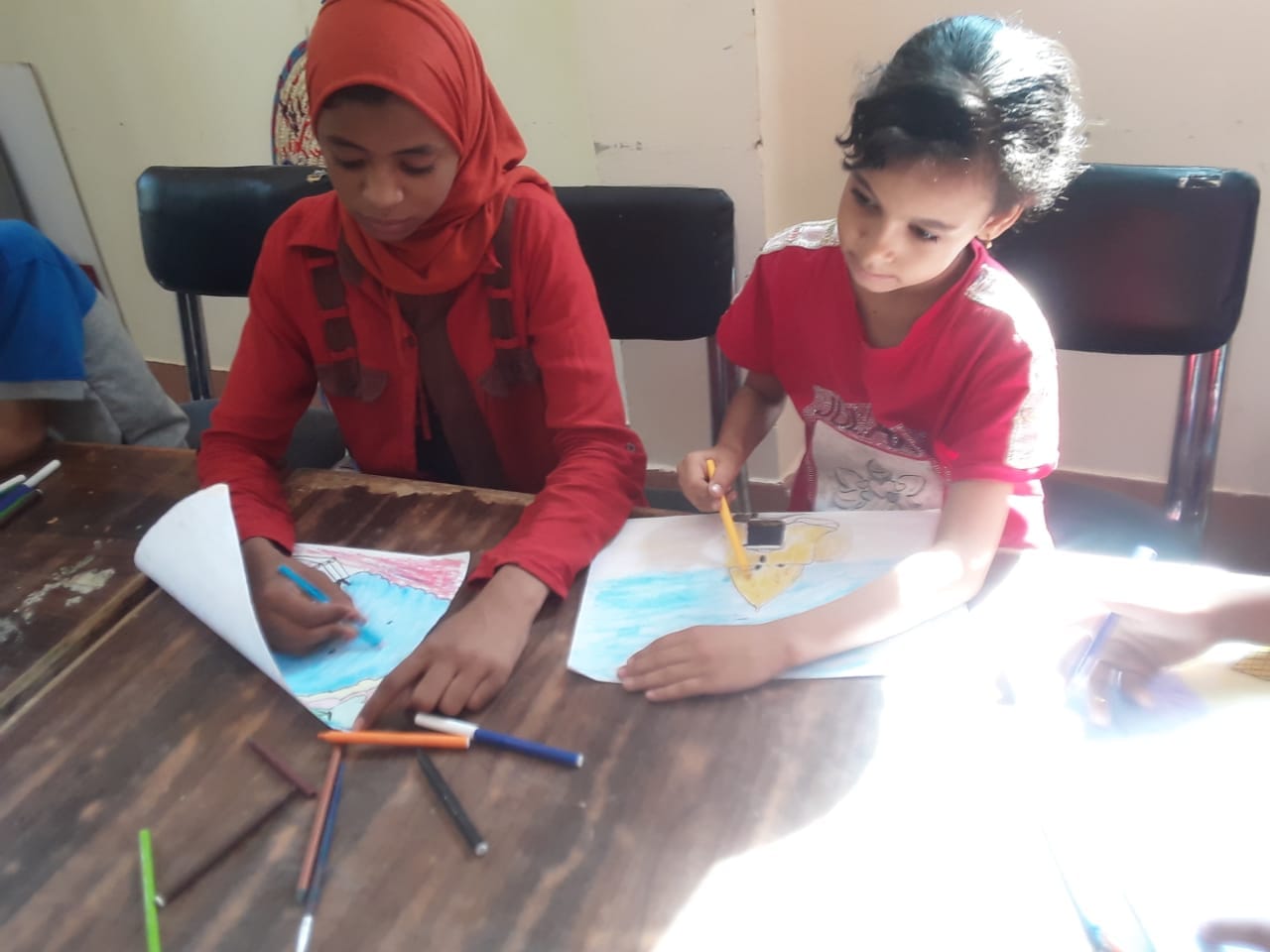 ورشة رسم وتلوين عن 