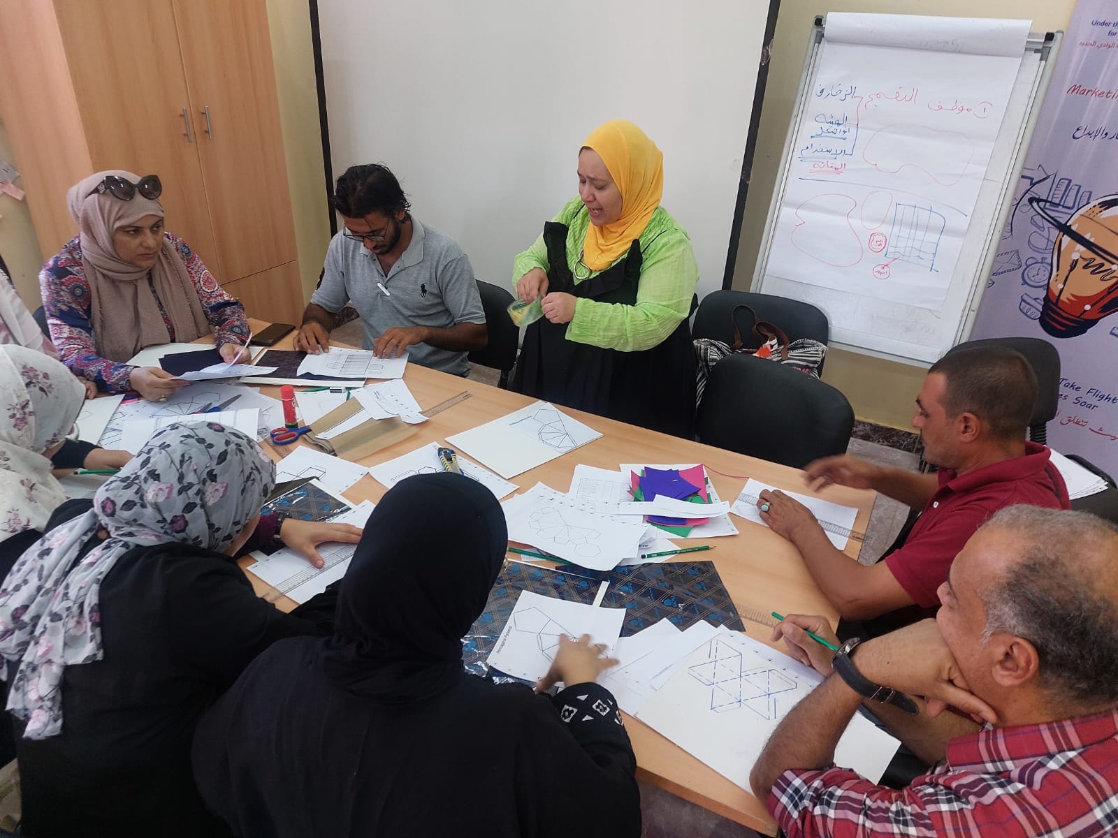 نائب محافظ الوادي الجديد تبحث موقف التعاون مع منظمة 