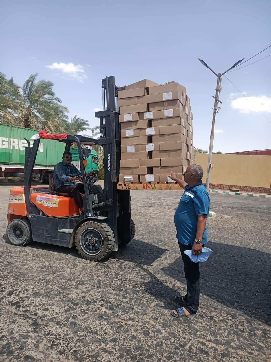 محافظة الوادي الجديد تجهز أولى شحنات التصدير من التمور لدول الخليج والمغرب