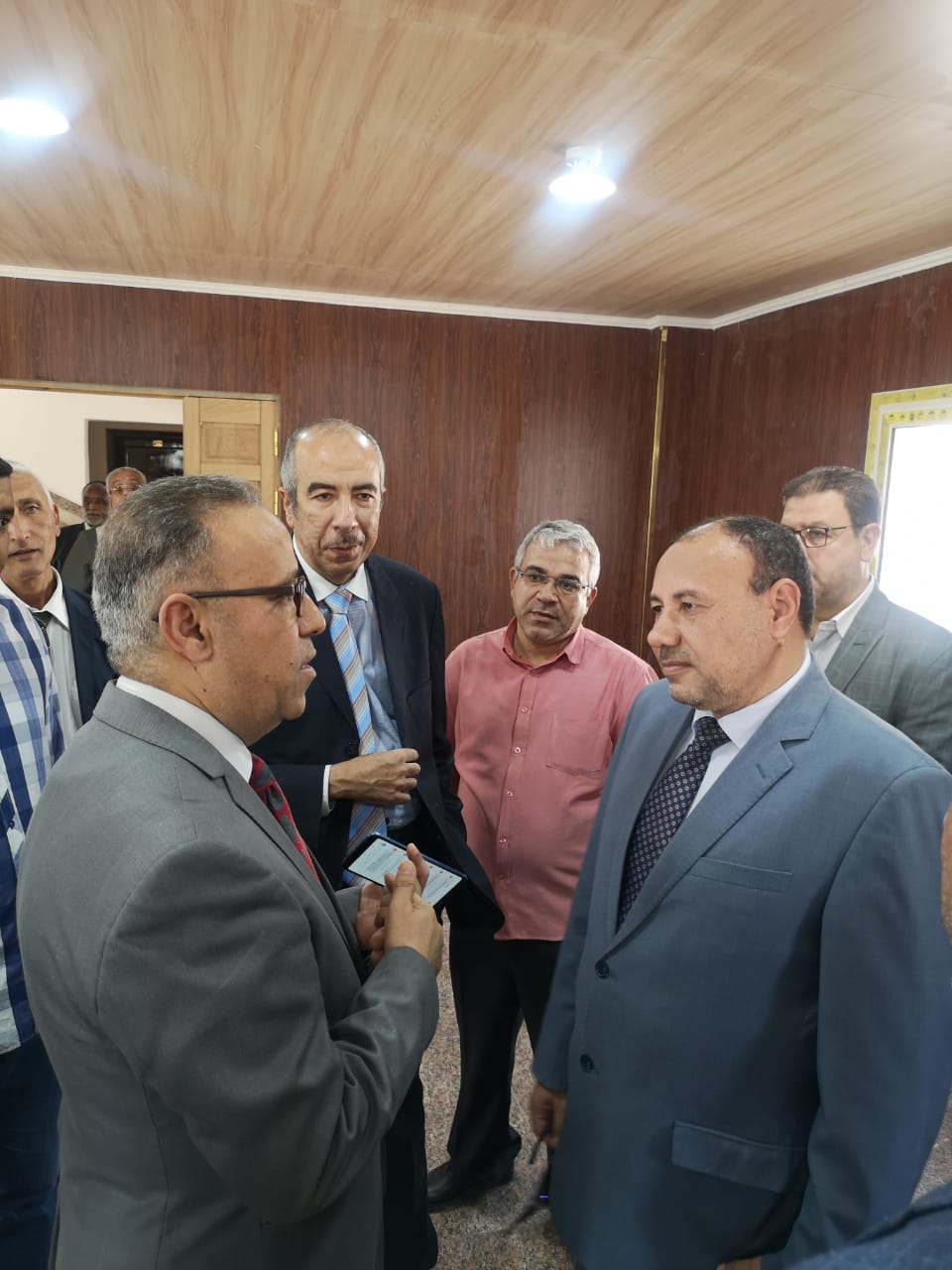 نائب رئيس جامعة الأزهر باسيوط يتفقد كلية هندسة ازهر قنا والمباني الجديدة