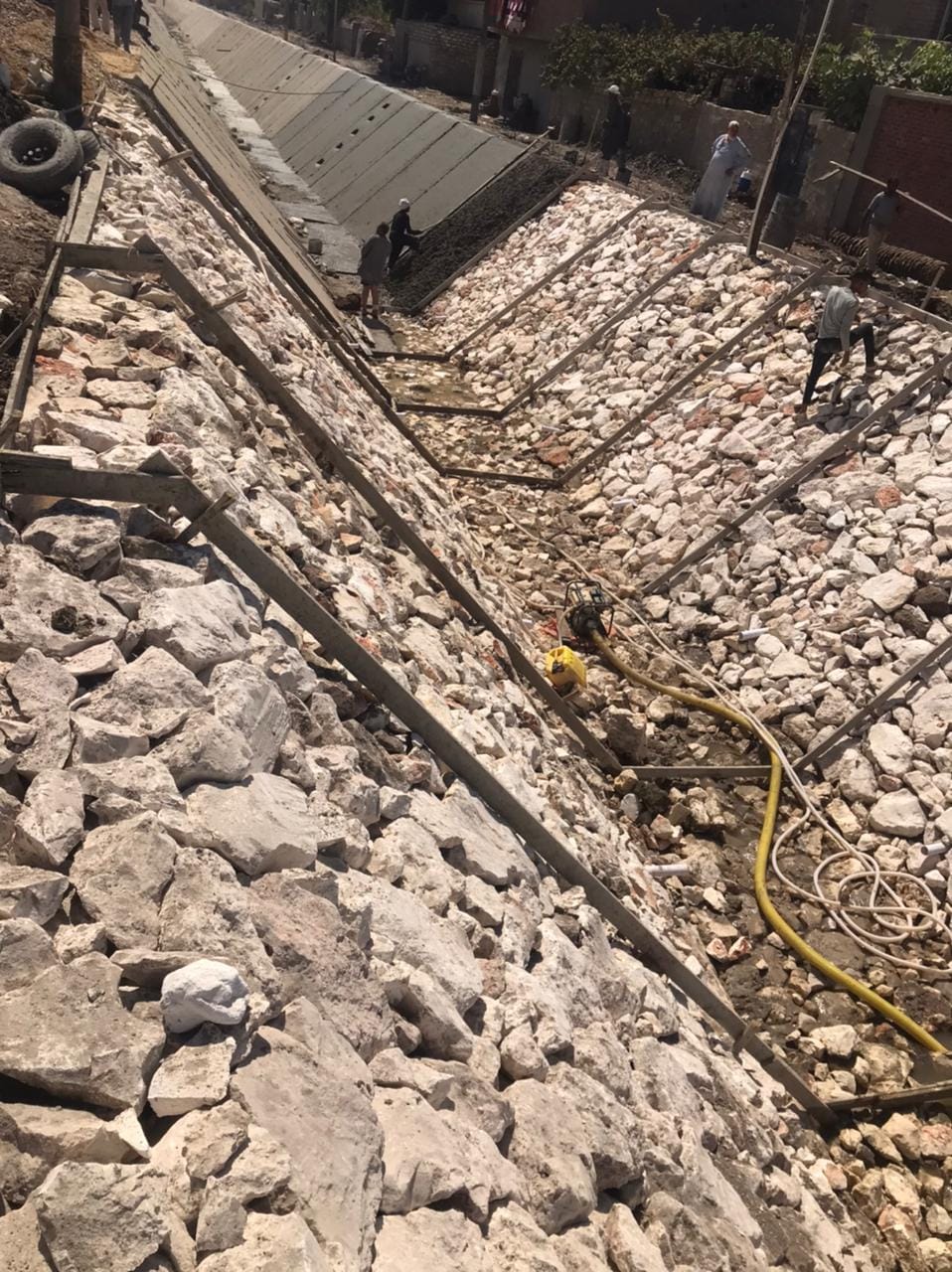 محلية البداري تتابع تنفيذ اعمال مشروعات المبادرة الرئاسية حياة كريمة