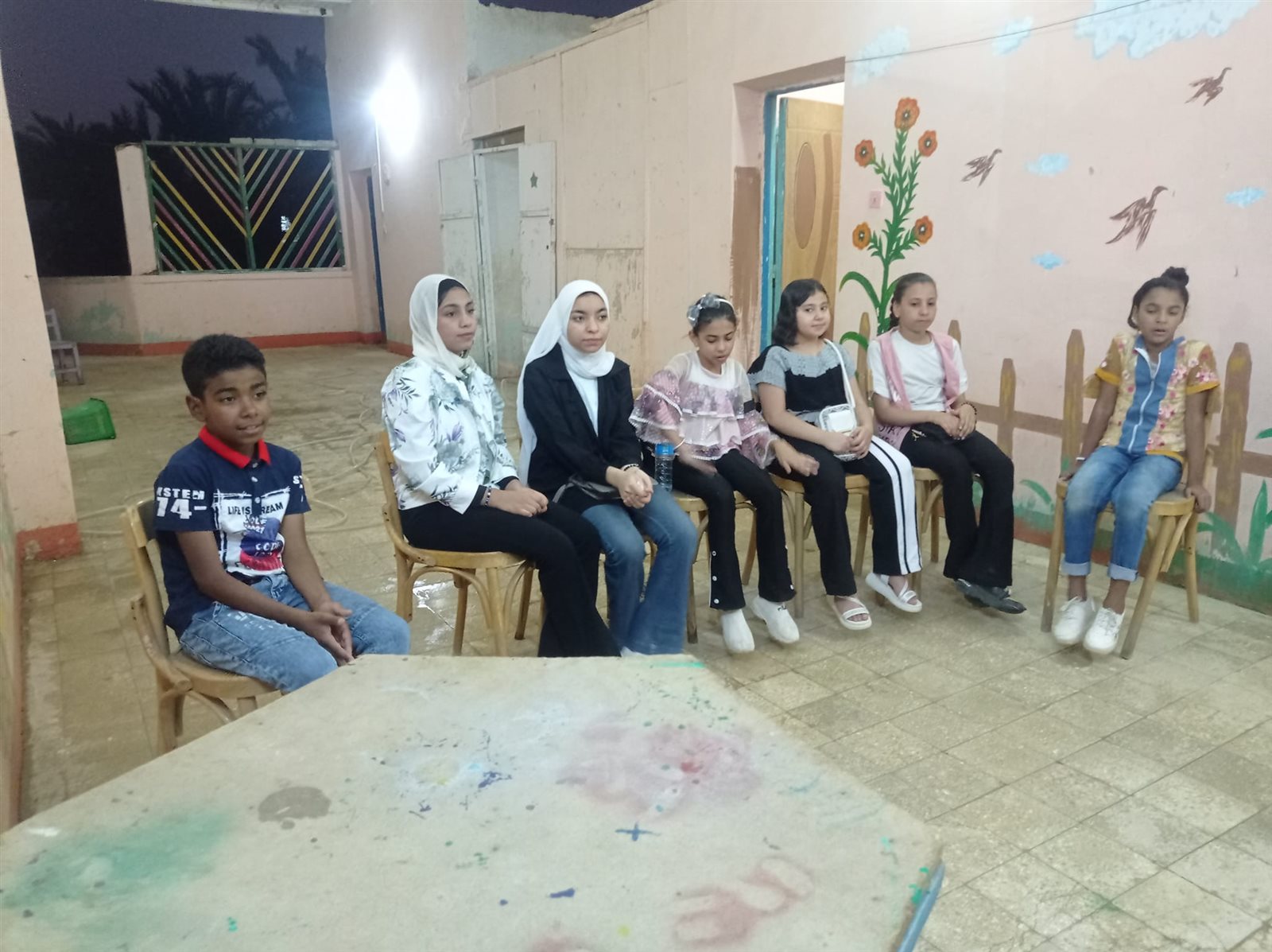 علامات الساعة .. في قصر ثقافة الطفل بالخارجة