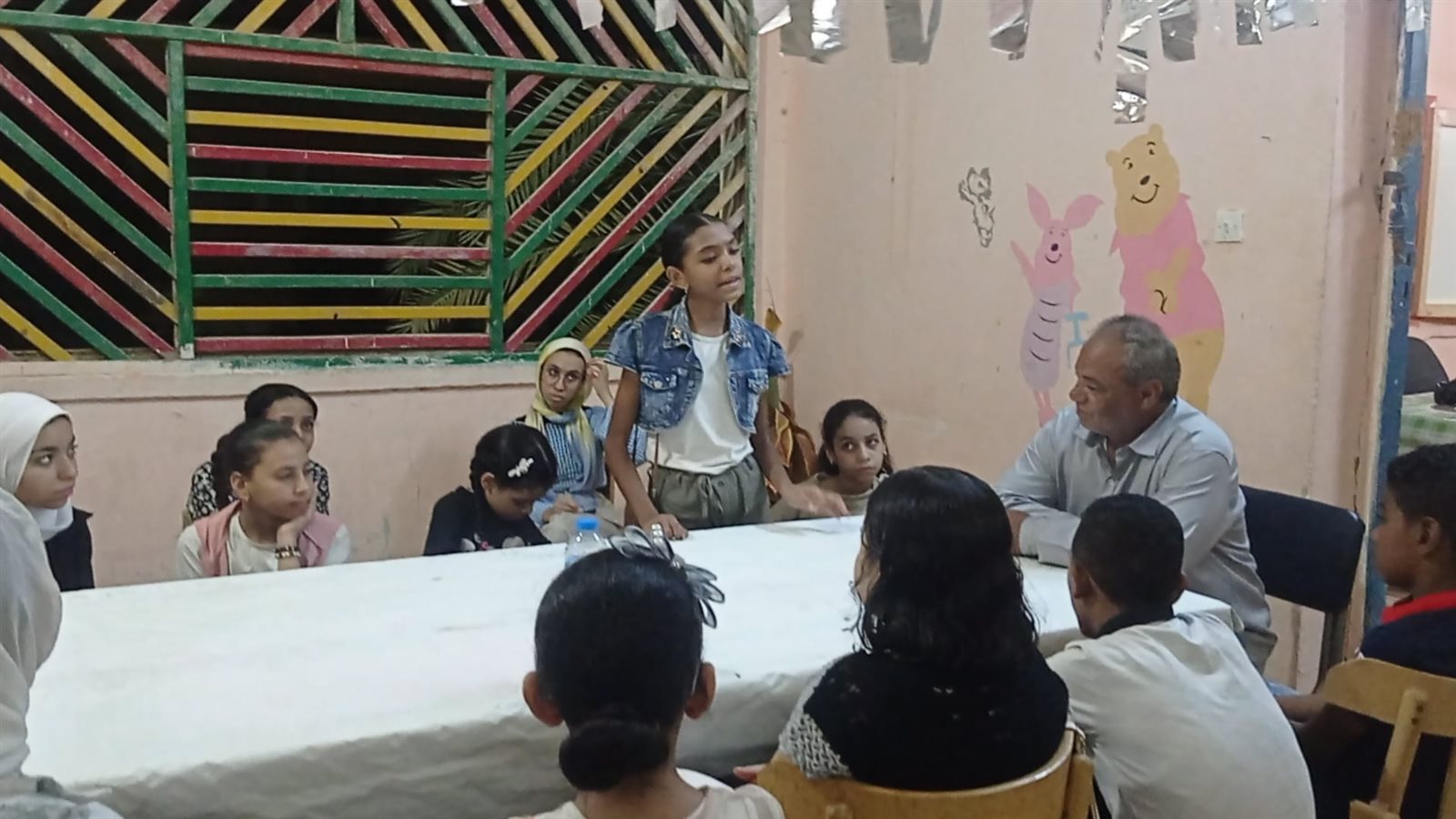 نادى ادب الطفل يلتقي في قصر ثقافة الطفل بالخارجة