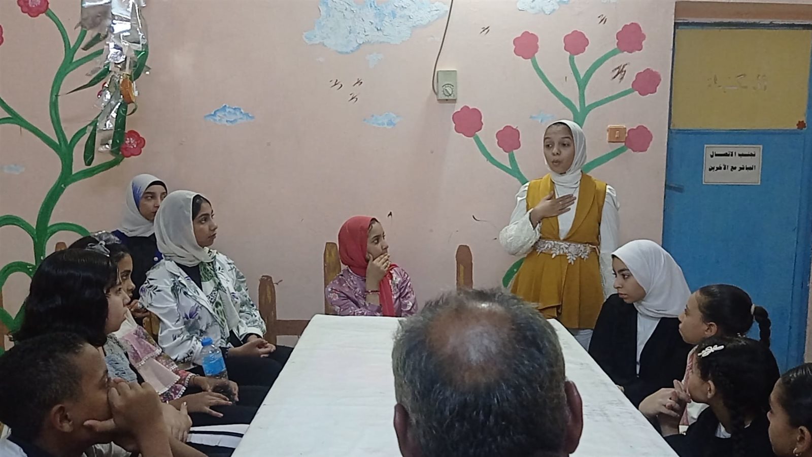 نادى ادب الطفل يلتقي في قصر ثقافة الطفل بالخارجة