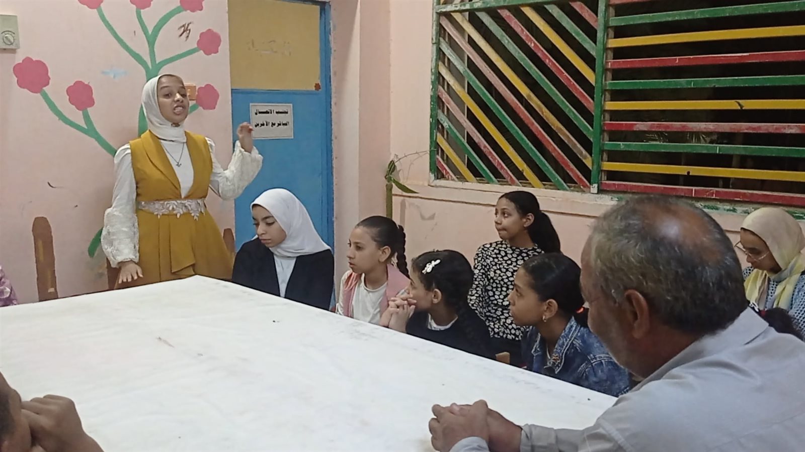 نادى ادب الطفل يلتقي في قصر ثقافة الطفل بالخارجة