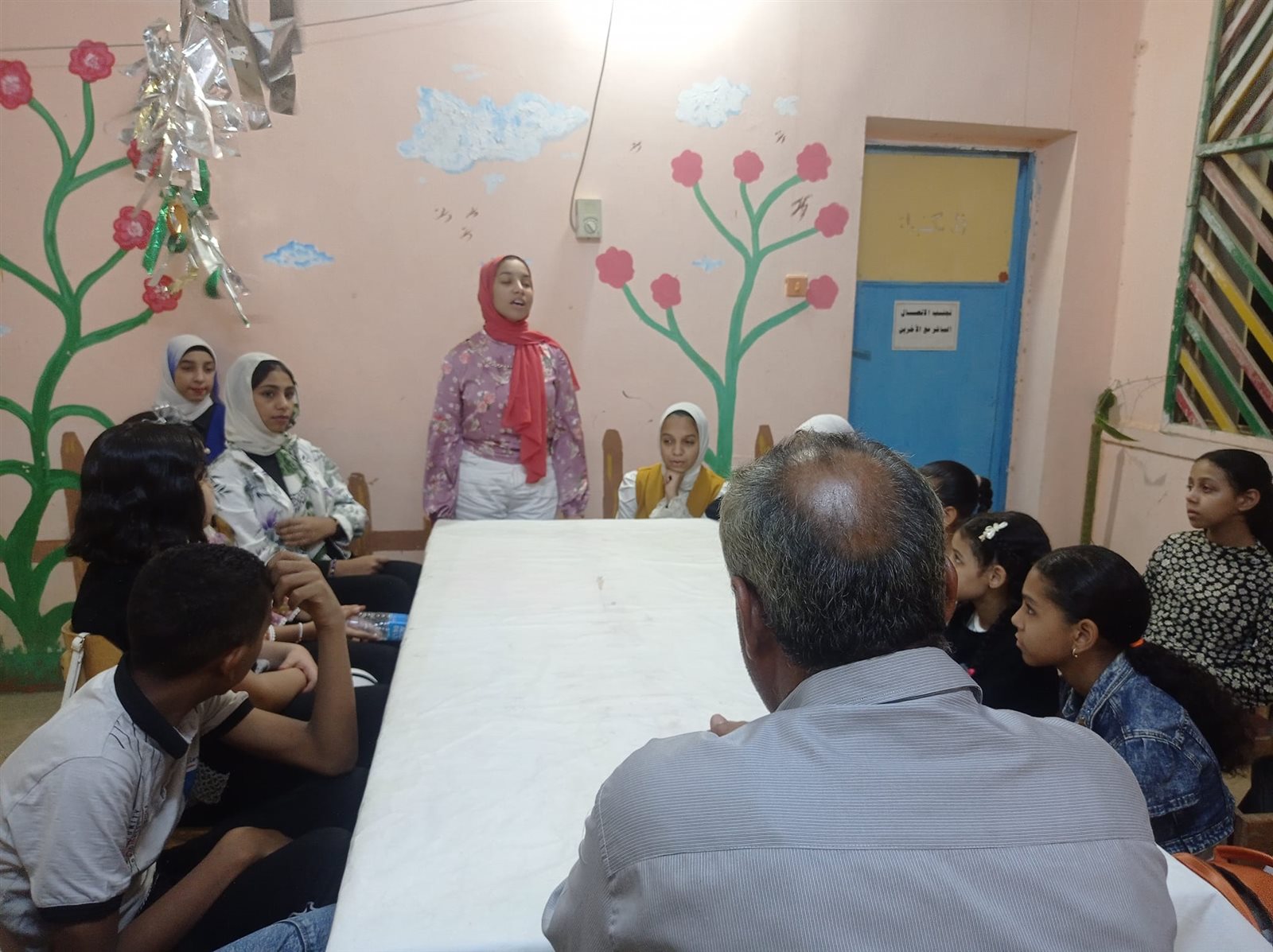 نادى ادب الطفل يلتقي في قصر ثقافة الطفل بالخارجة